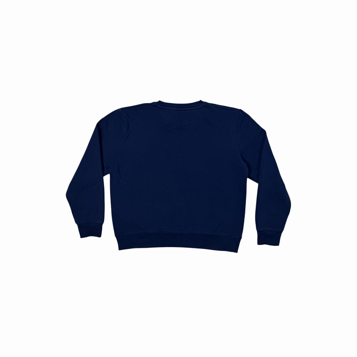 Calvin Klein Logo Sweater Women’s Large Navy Blue CK Graphic Print 90’s Style