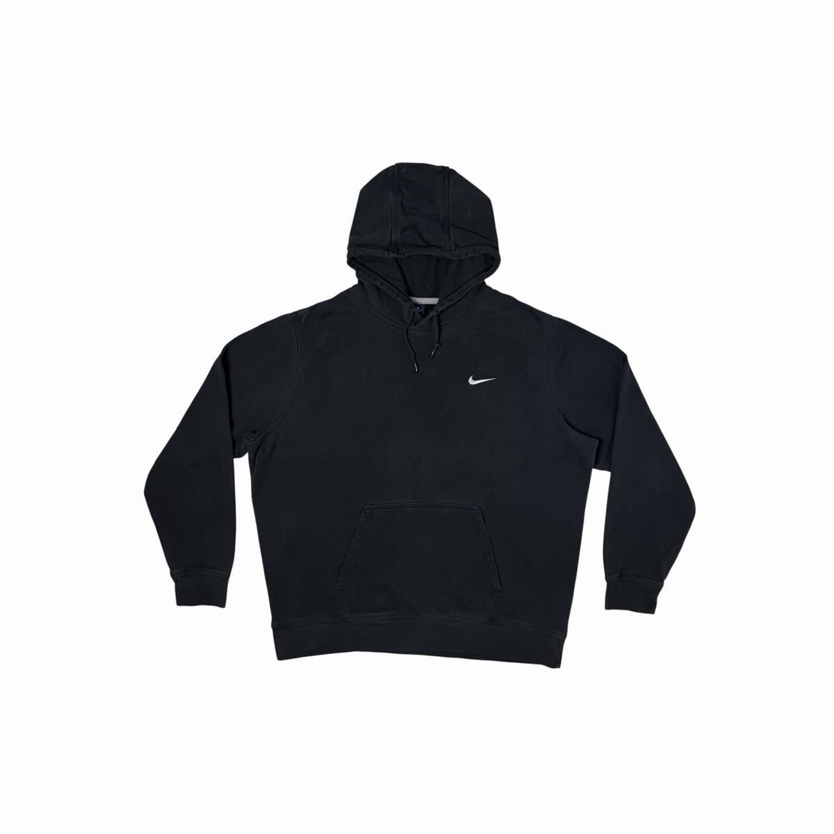 Vintage Nike Hoodie Men’s XXL Navy Blue 00’s Embroidered Swoosh