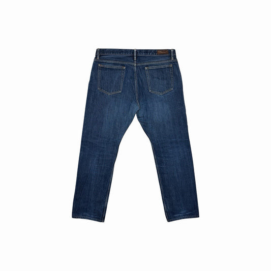 Rake Selvedge Denim Jeans Men’s 36w 30l Blue Distressed