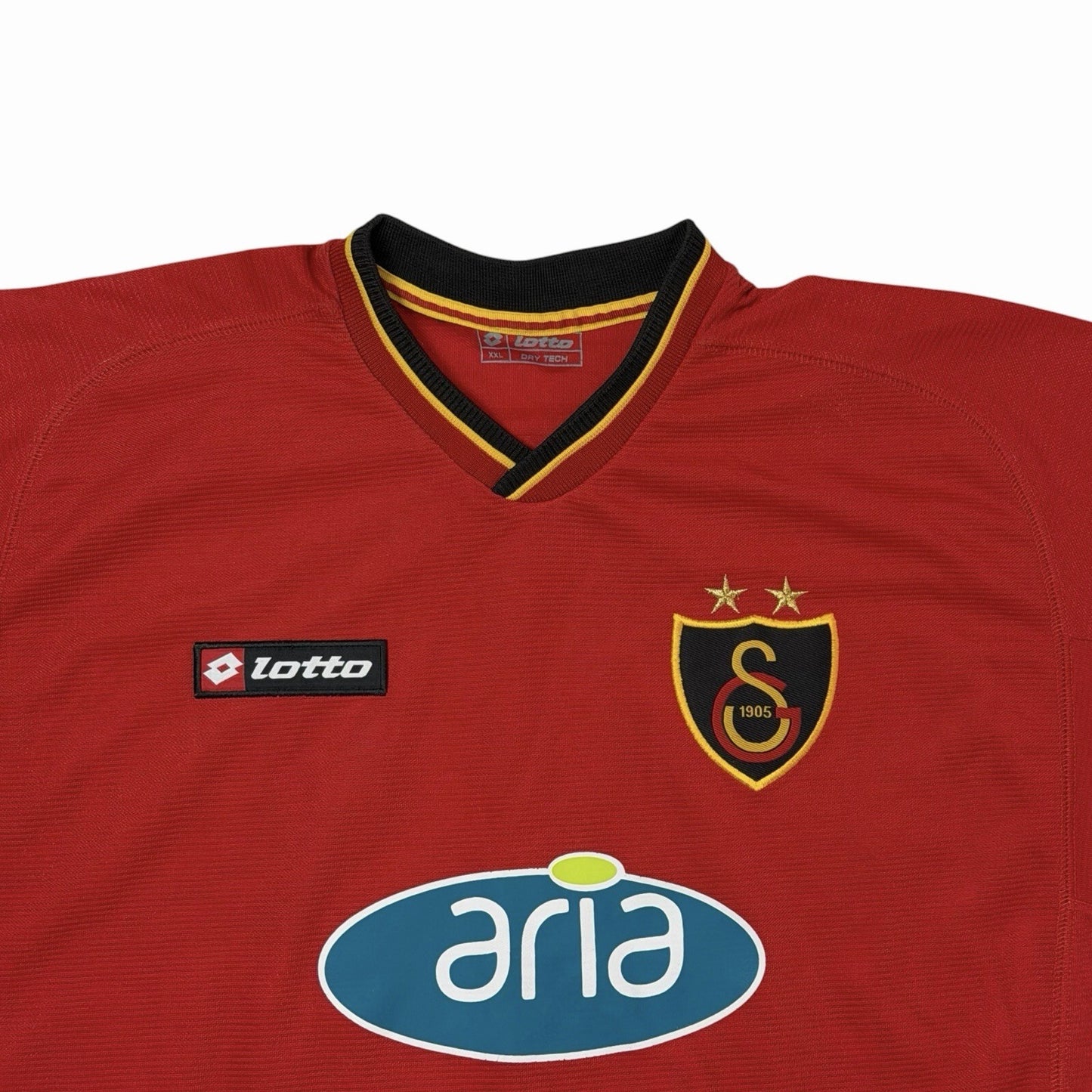 Vintage 01-02 Galatasary Third Shirt Men’s XXL Red Ü Karan Lotto Football Jersey