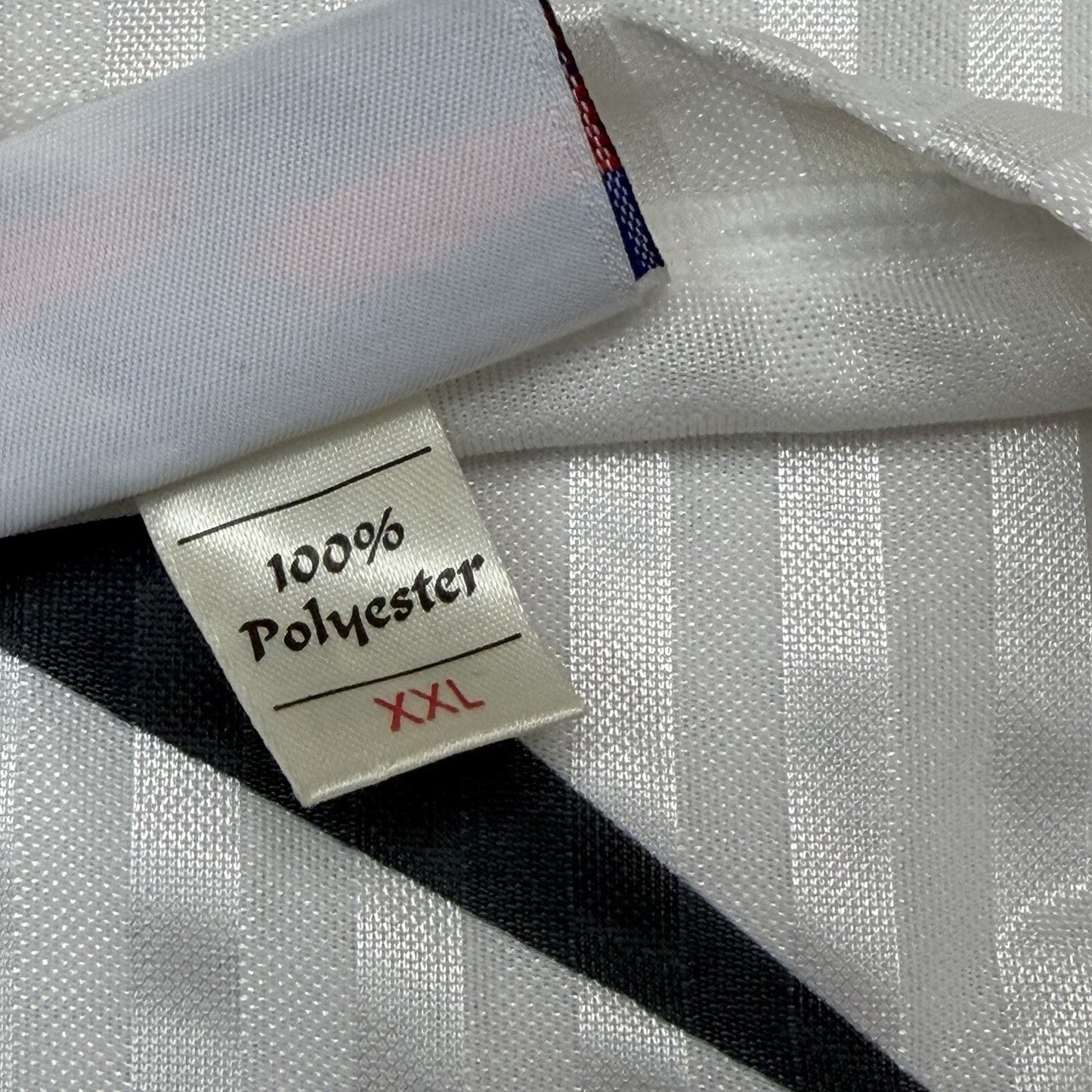 Vintage 90’s Reebok Football Shirt Men’s XXL White And Black Long Sleeve