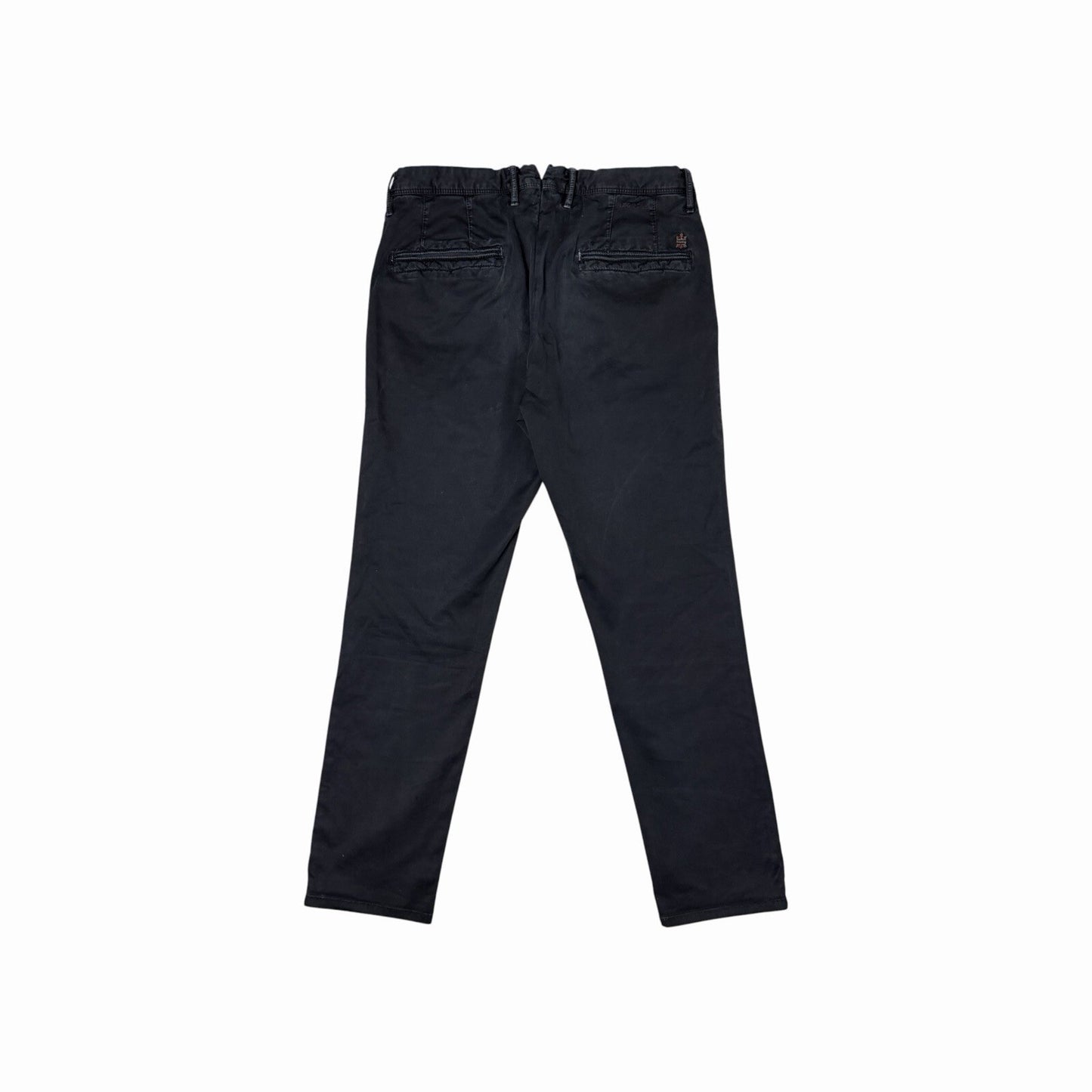 Vintage Incotex Slacks Trousers Men’s 32w 29l Navy Blue Made In Italy Slowear