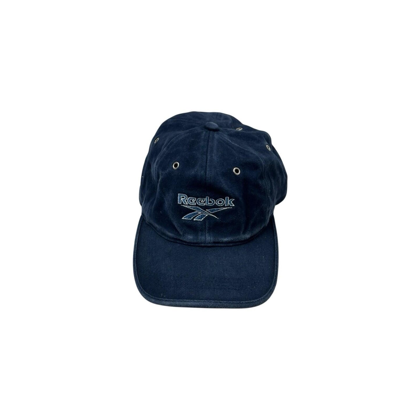 Vintage Reebok Cap Unisex Navy Blue Embroidered Logo 90’s Sportswear Hat