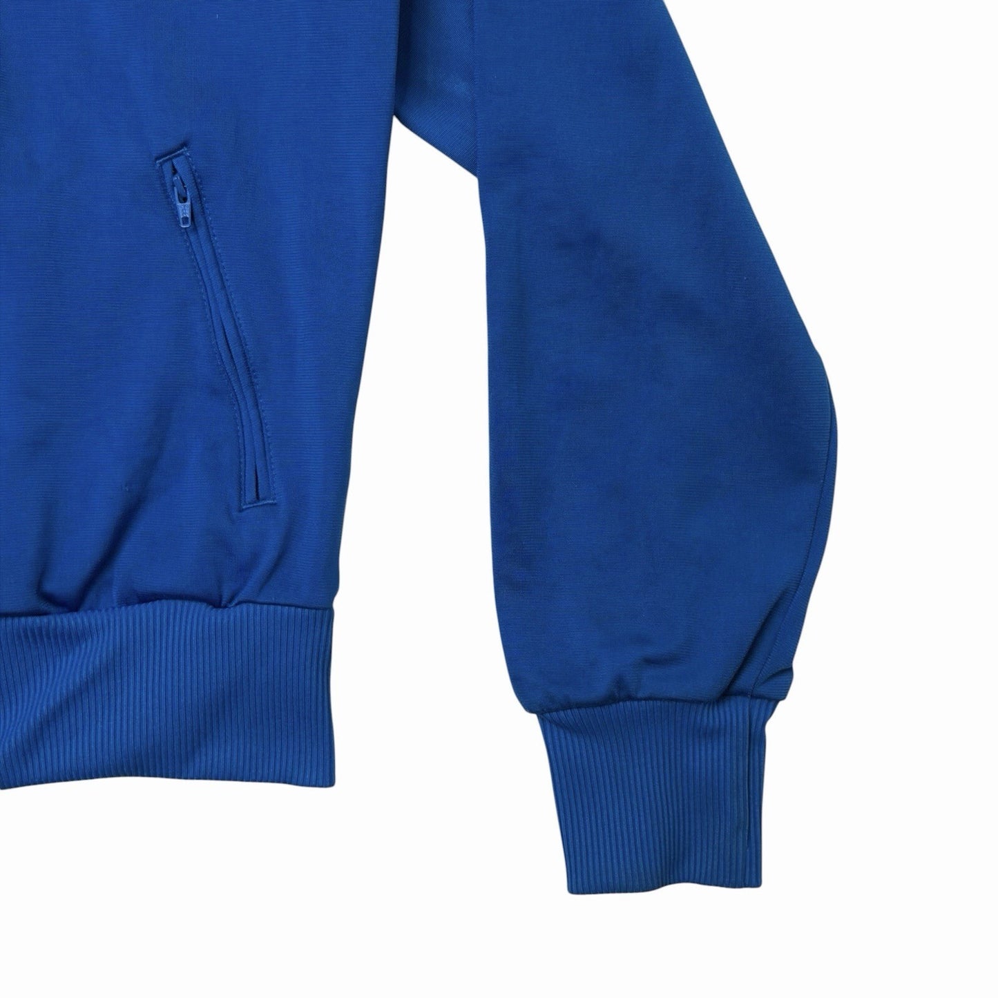 Vintage Adidas Track Jacket Women’s 12UK Blue And Pink Retro Sportswear