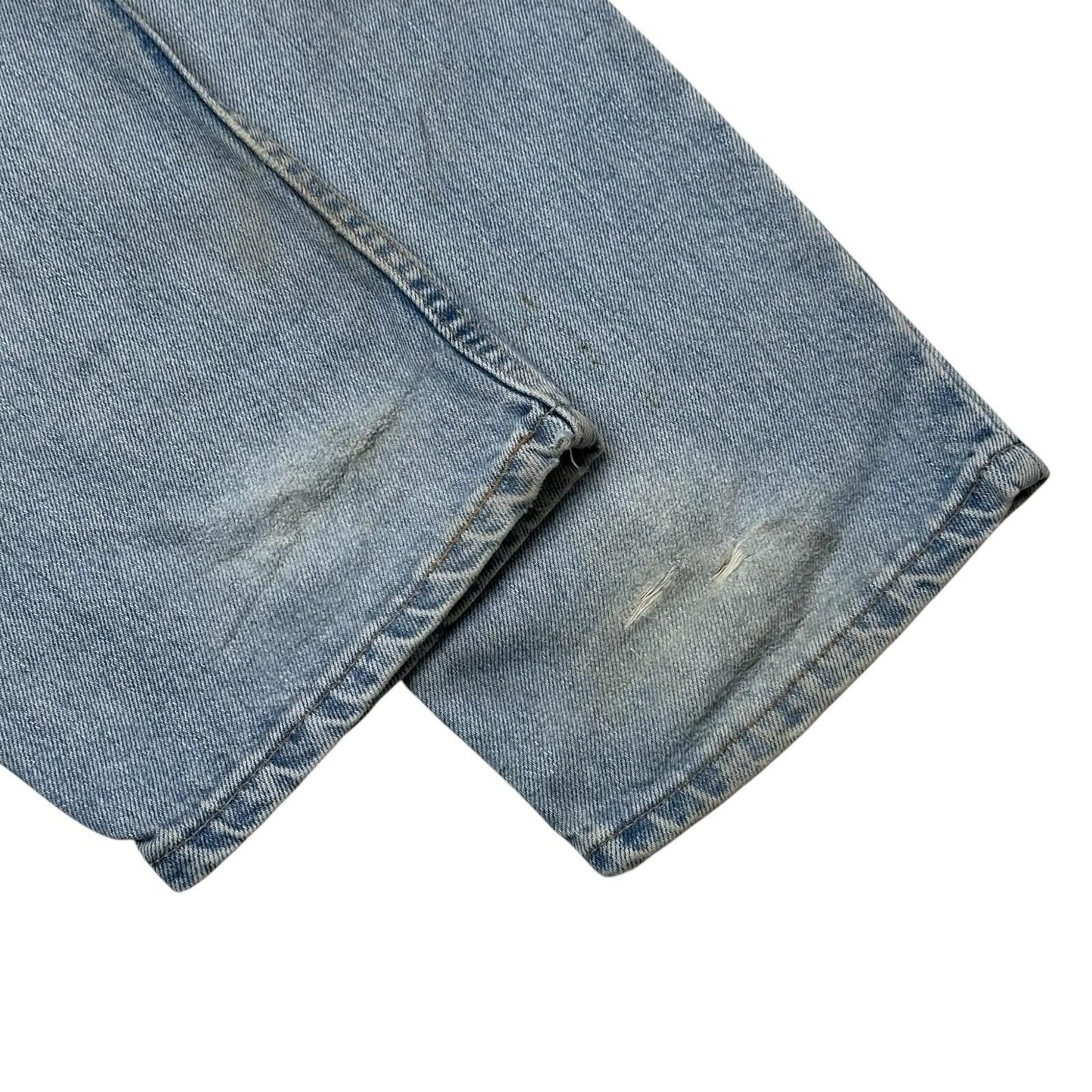 Vintage Levi’s 550 Jeans 34w 30l Blue Denim 90’s Distressed Made In USA