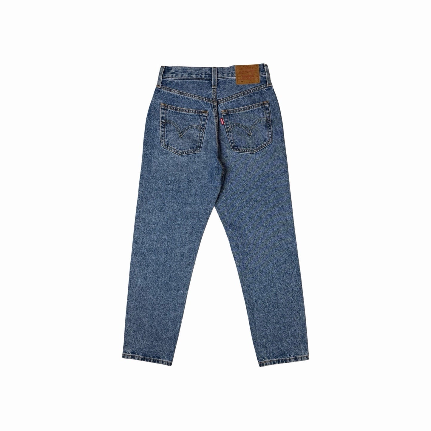 Levi’s 501 Straight Leg Jeans Women’s 23w 26l Blue Denim