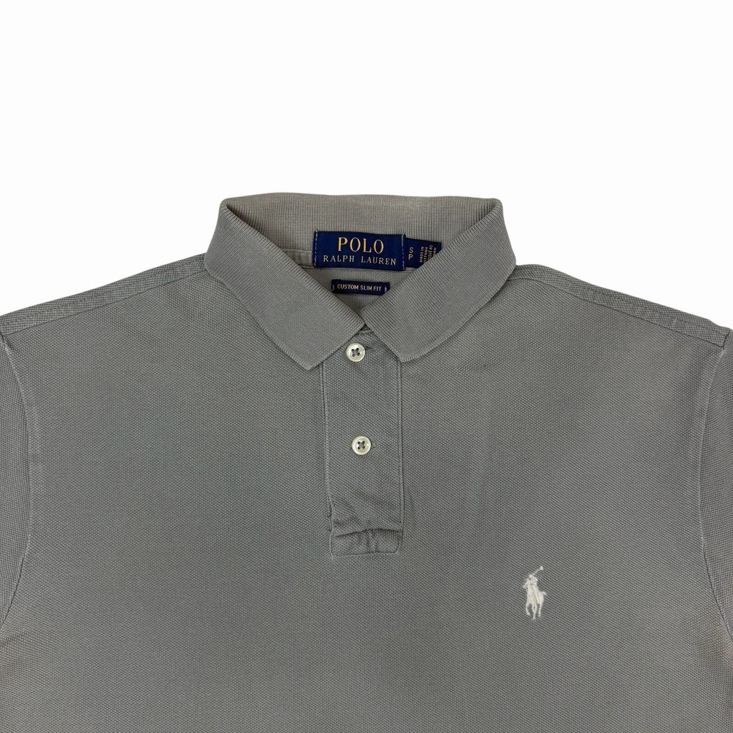00’s Polo Ralph Lauren Polo Shirt Grey Men’s Small Slim Fit