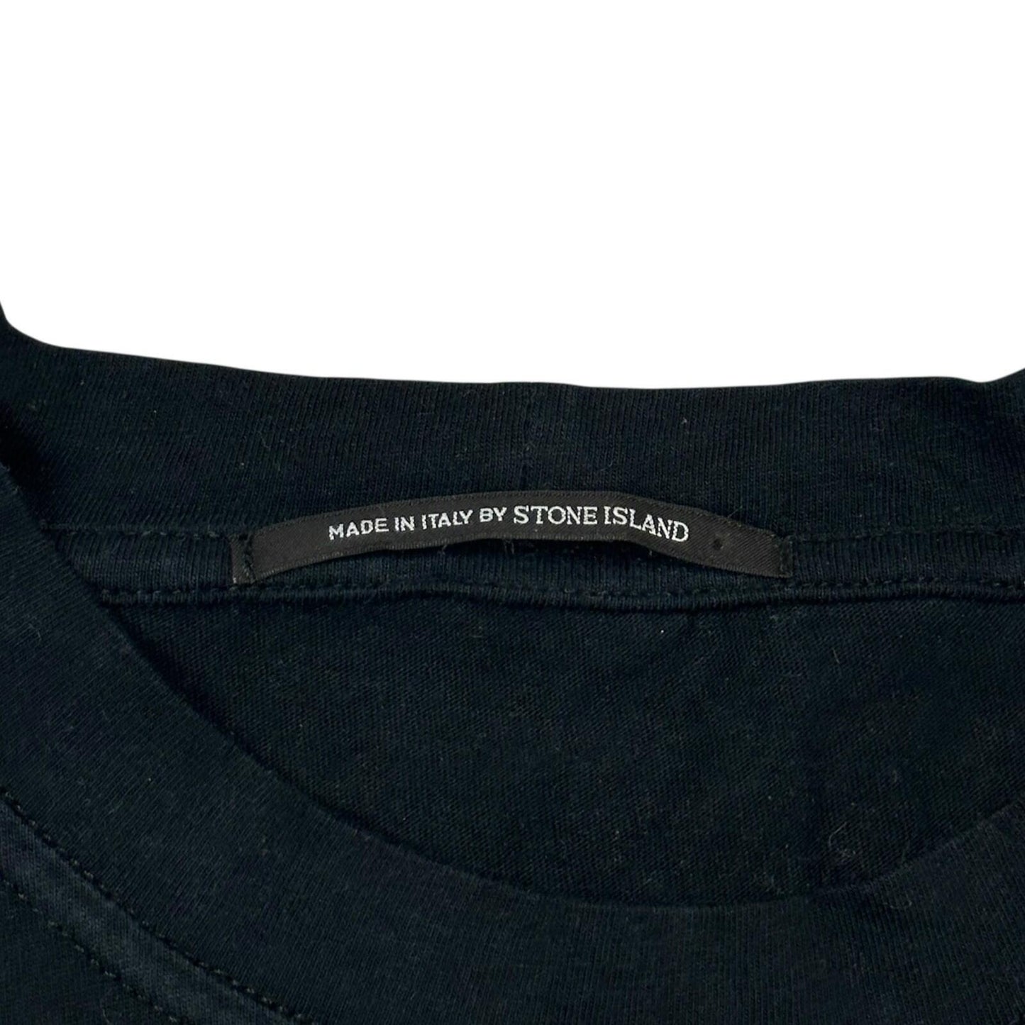 Vintage Stone Island T-Shirt Men’s XL Navy Made In Italy Printed Design Rare
