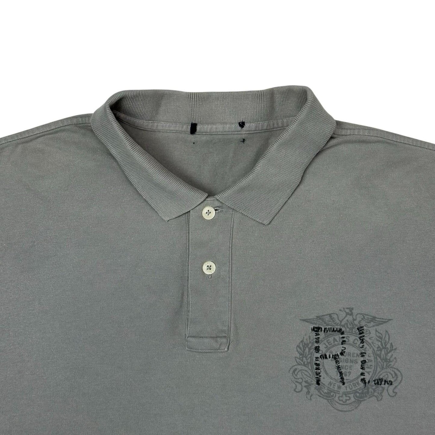Vintage Polo Ralph Lauren Polo Shirt Men’s Large Grey Embroidered Logo