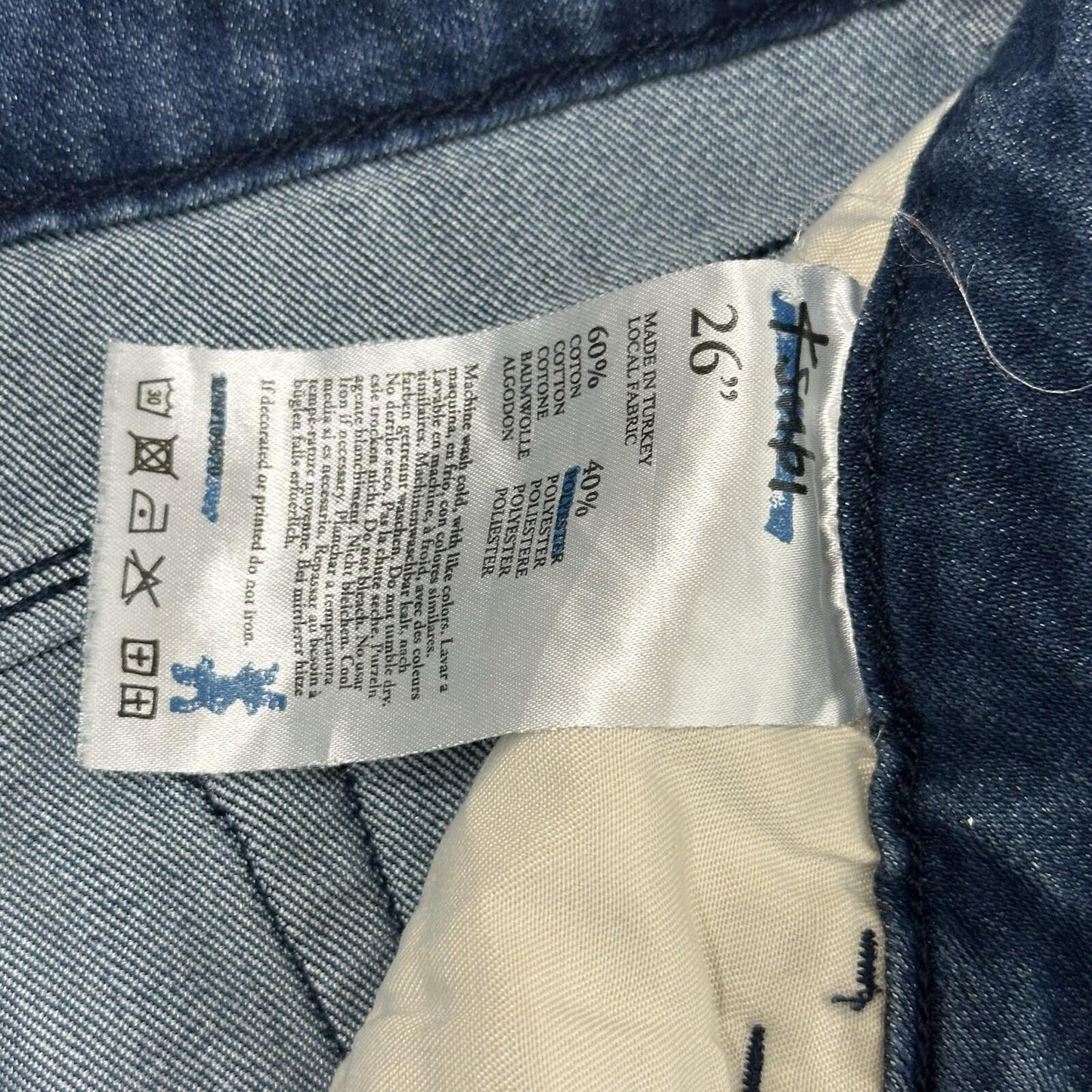 Ksubi Spray On Skinny Jeans Betty Blue Denim Women’s 26w 28l