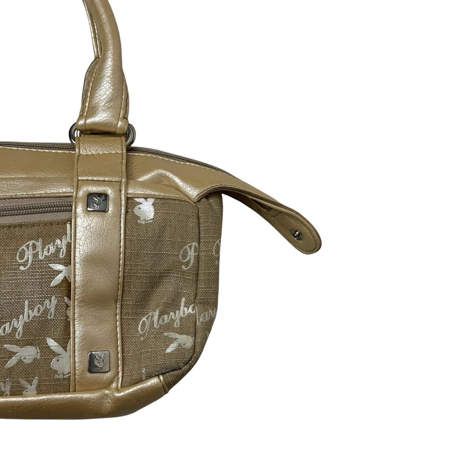 Vintage Playboy Monogram Handbag Gold Women’s y2k Style