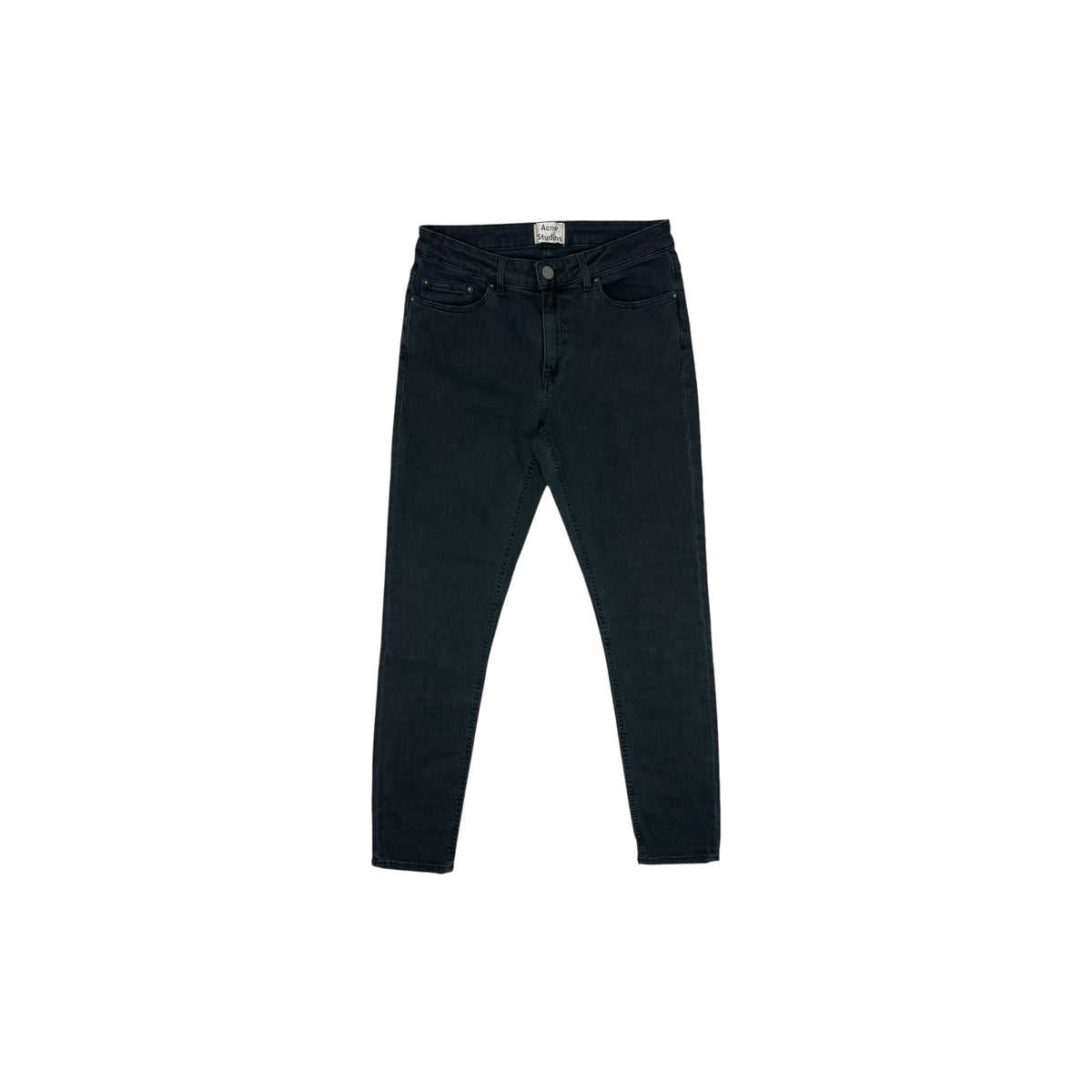 Acne Studios Skin 5 Jeans Women's 30w 28l Black Skinny Fit