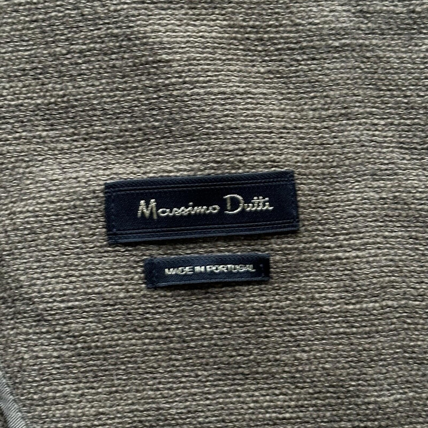 Massimo Dutti Jacket Women’s UK10 Linen Minimal Made In Portugal