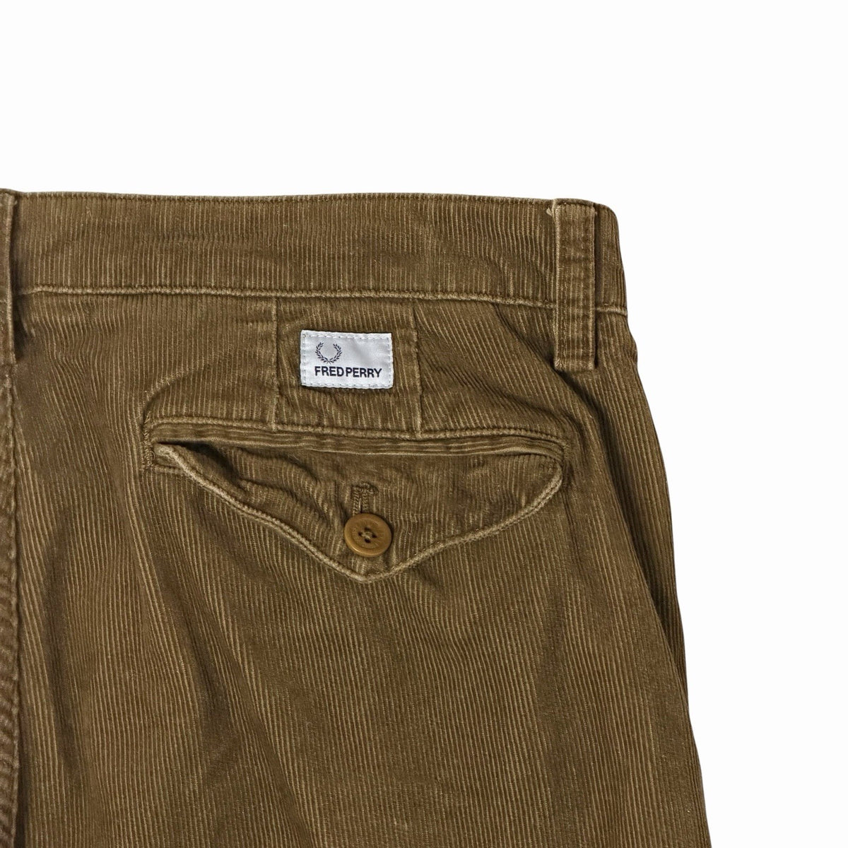 Fred Perry Cord Trousers Men’s 30w 30l Brown