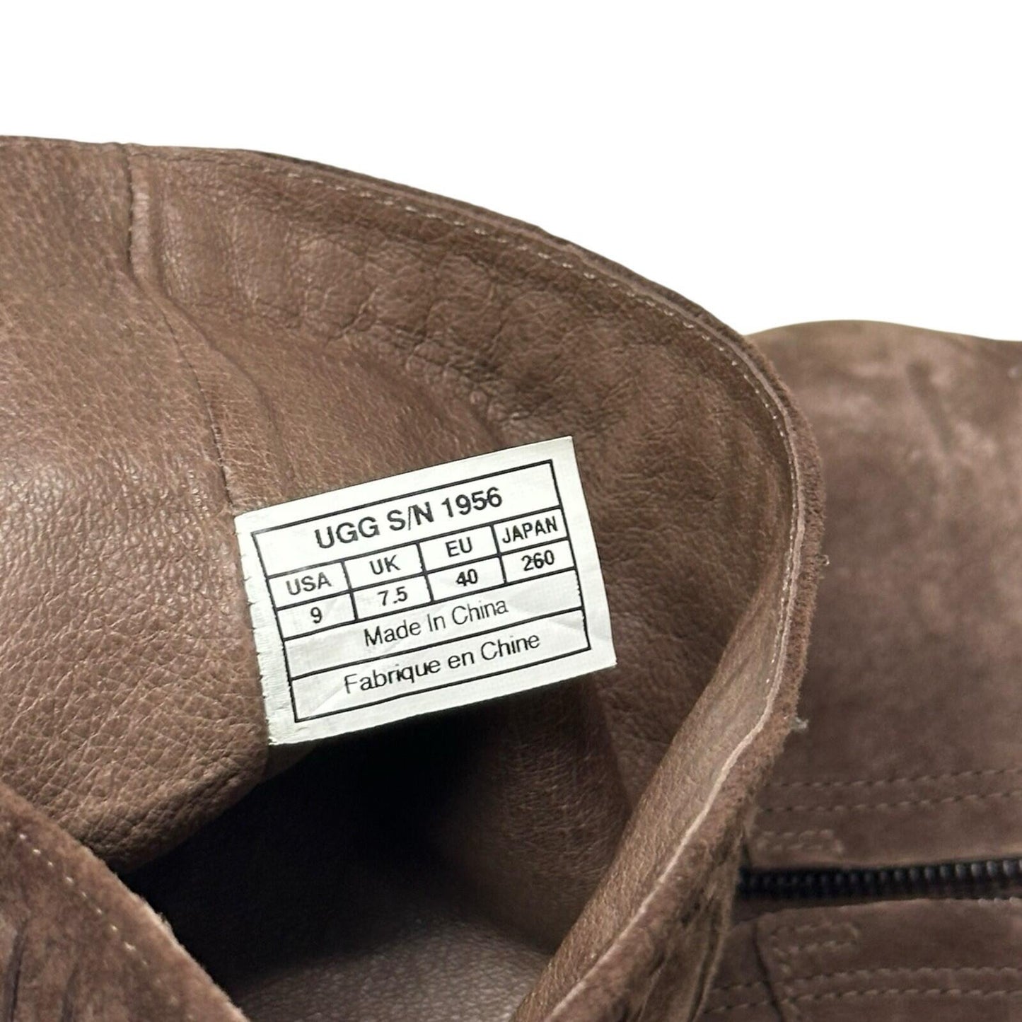 00’s UGG Australia Rosabella Dark Brown Suede UK7.5 US9 EU40