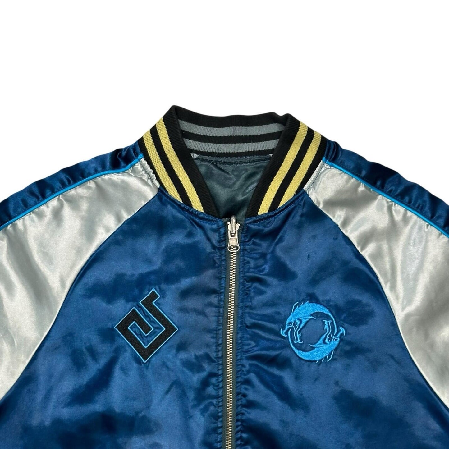 AW18 Overwatch Genji Reversible Bomber Jacket Men’s Small Satin Blizzard Games
