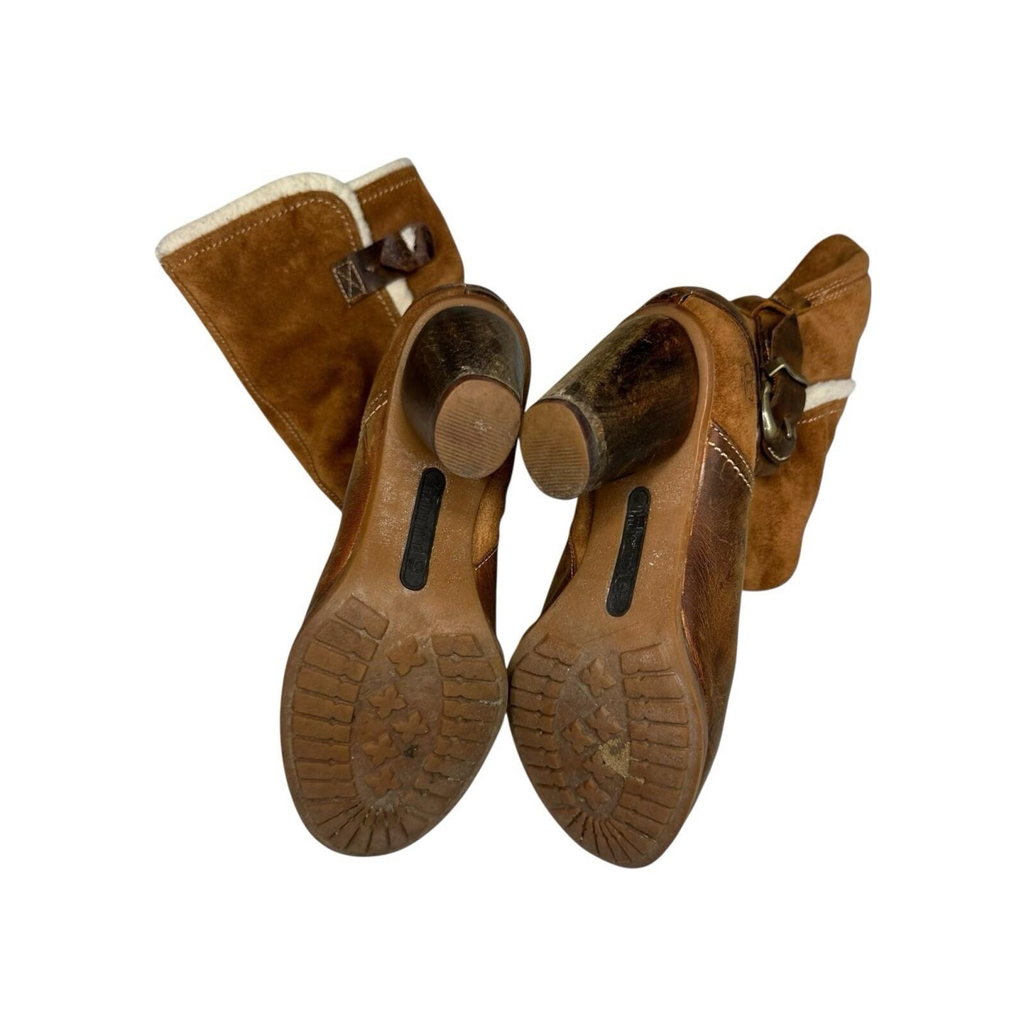 Vintage Timberland Western Boots Women’s UK3.5 EU36 US5.5W Brown Suede Leather