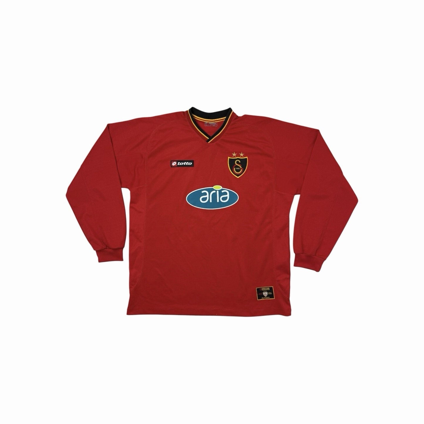 Vintage 01-02 Galatasary Third Shirt Men’s XXL Red Ü Karan Lotto Football Jersey