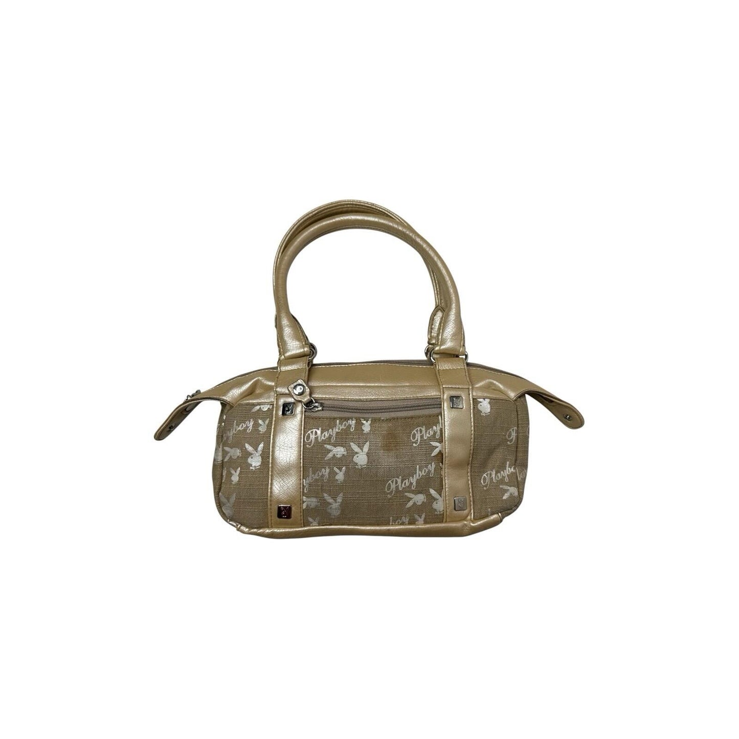 Vintage Playboy Monogram Handbag Gold Women’s y2k Style