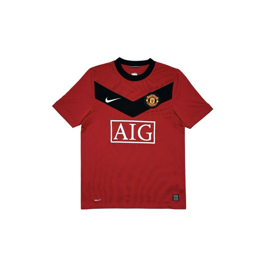 09-10 Manchester United Football Shirt Men’s Small Nike Red Soccer Jersey
