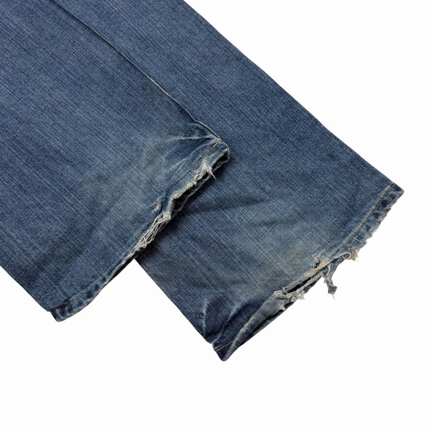 Vintage Voi Denim Jeans 30w 32l Distressed Dark Blue 00’s Retro y2k