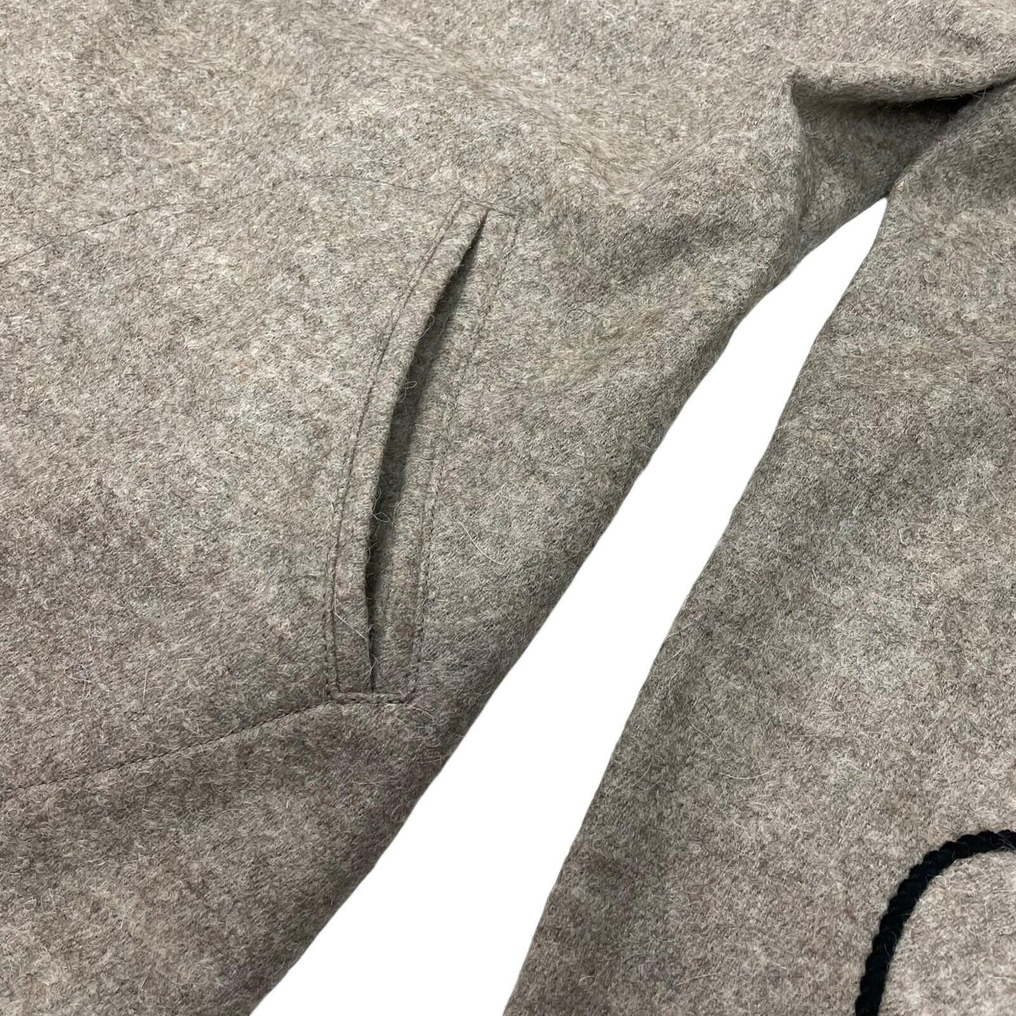 AW15 Runway Vivienne Westwood Coat Wool Manteau Grey XS Made In Italy Red Label