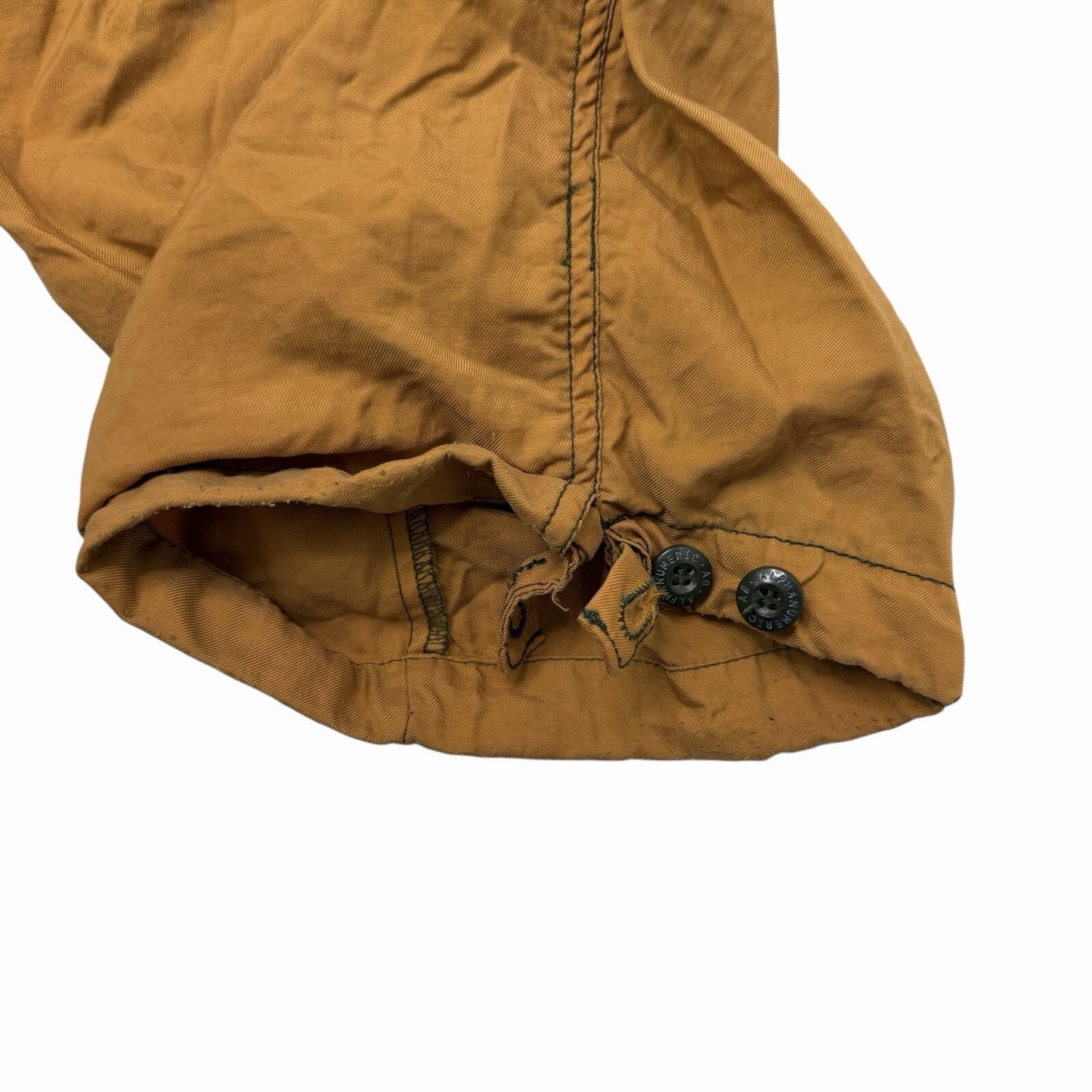 Vintage Alphanumeric Utility Pants Men’s 34w 30l Brown/Orange Skatewear