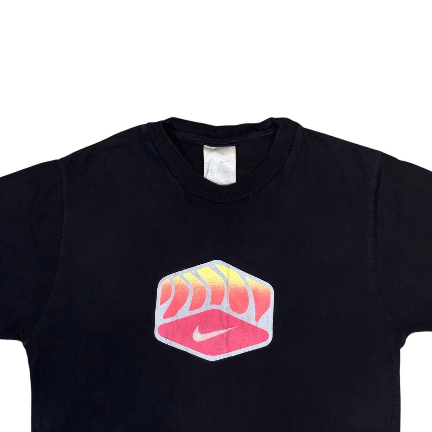 Vintage Nike Tn T-Shirt Men’s Medium Black Nike Basketball Graphic Tee Rare