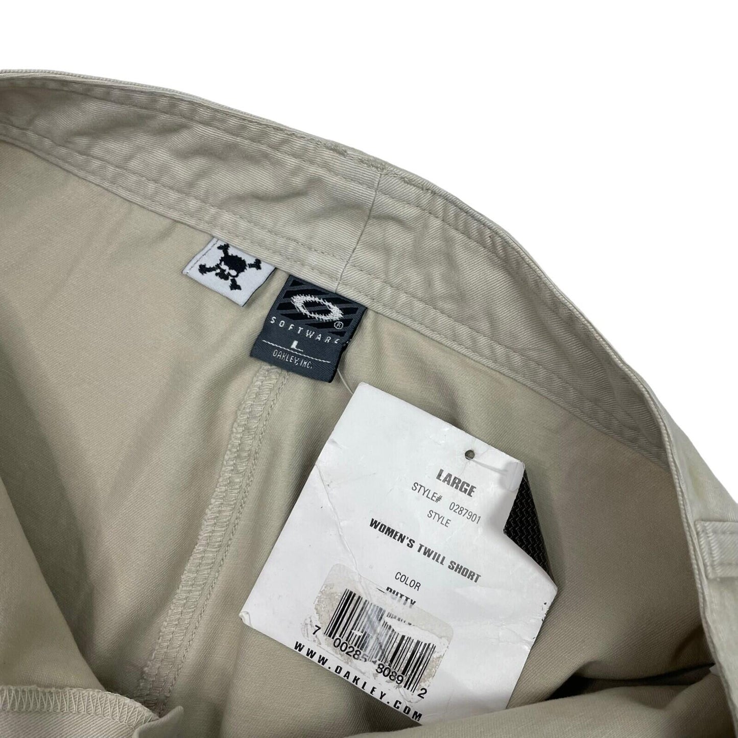 Vintage NWT Oakley Mini Cargo Shorts Women’s 30w Deadstock
