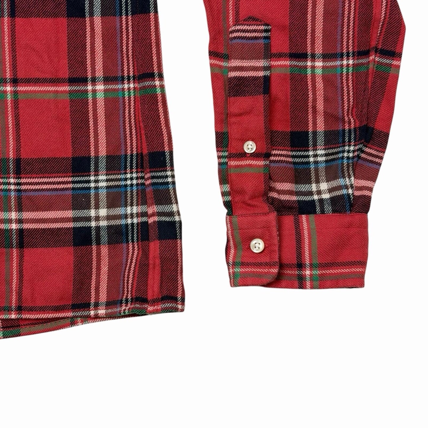 Polo Ralph Lauren Performance Flannel Shirt Men’s Medium Red Tartan