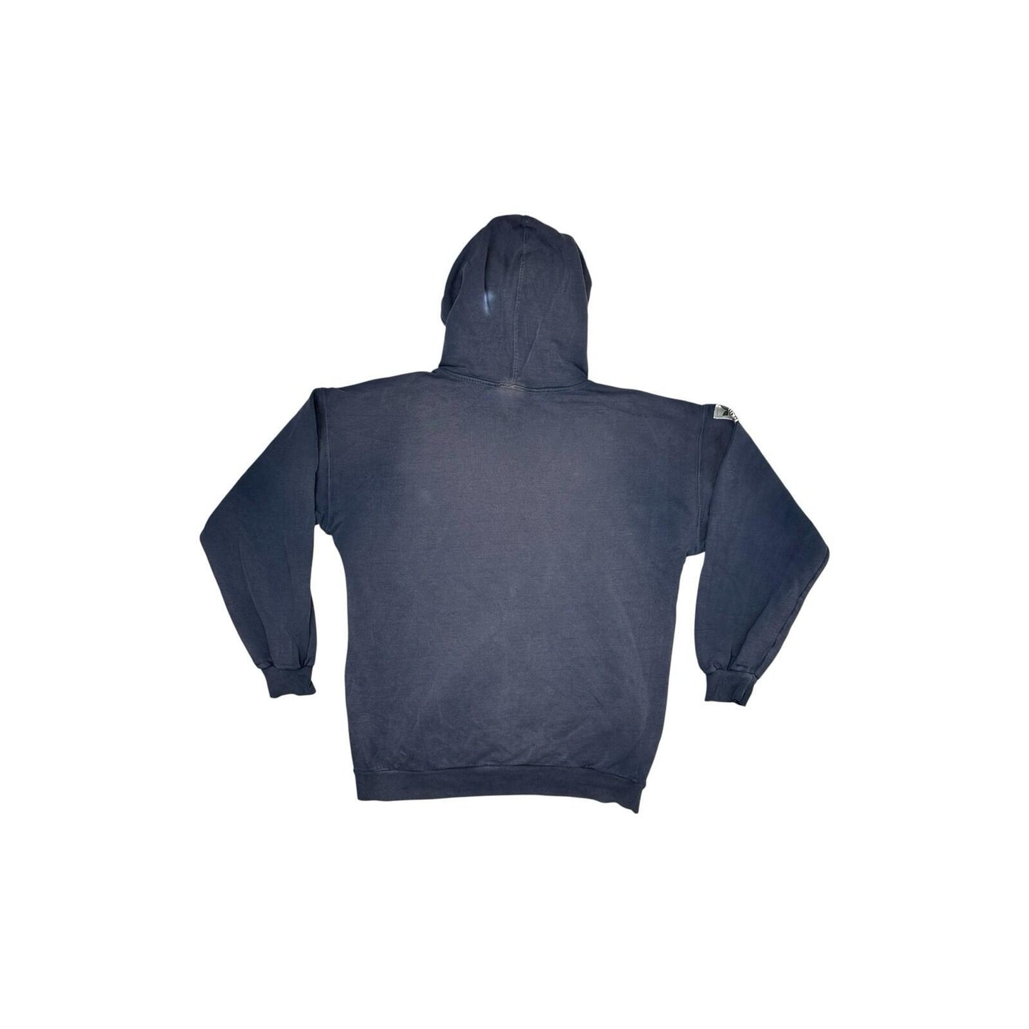 Vintage 1980’s Adidas Hoodie Men’s Large Navy Blue Made In UK