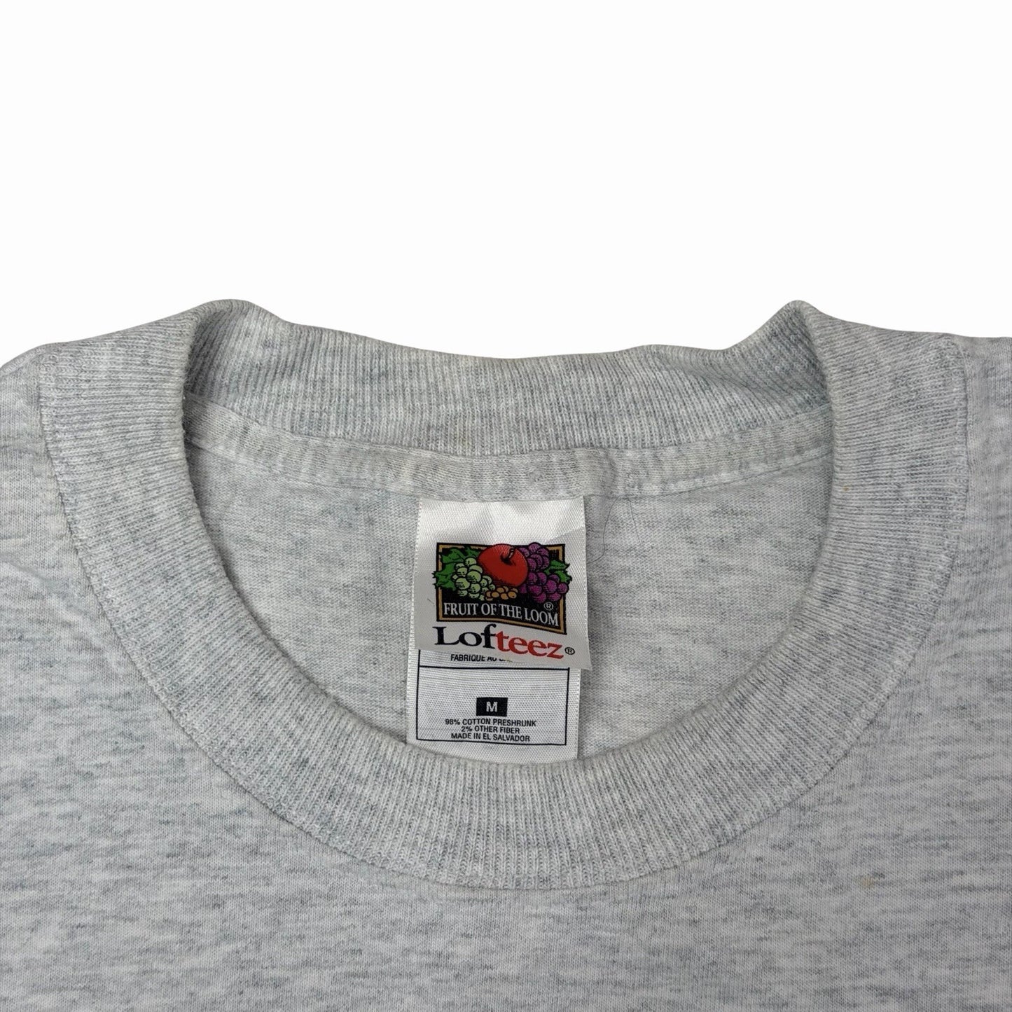 Vintage Chicago Bears Lofteez T-Shirt Men’s Medium Grey NFL Graphic Print 90’s