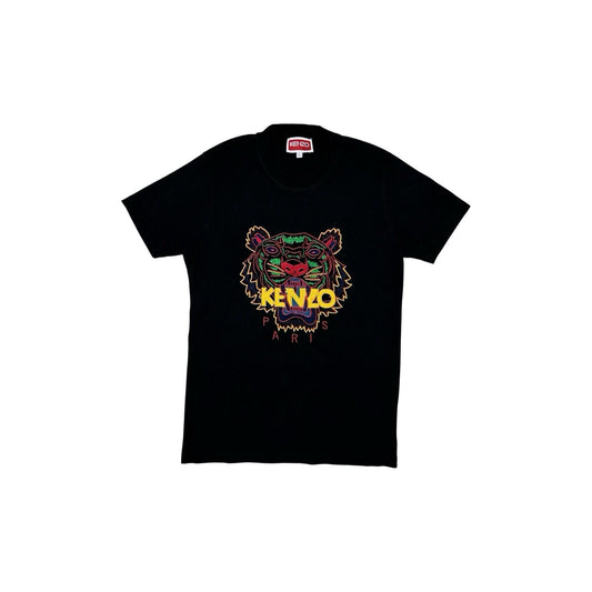 Kenzo Tiger T-Shirt Men’s Small Black Embroidered Logo