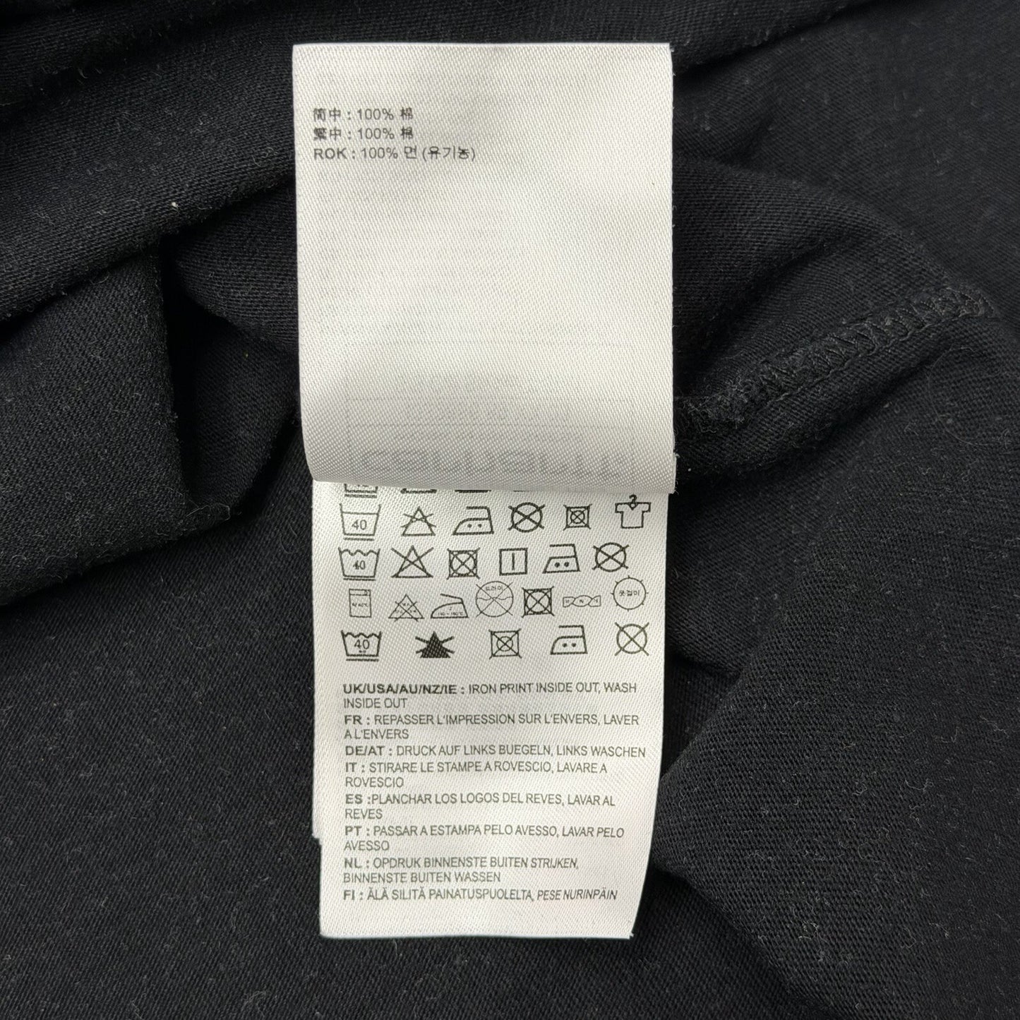 Carhartt WIP Cat T-Shirt Men’s XS Black Short Sleeve