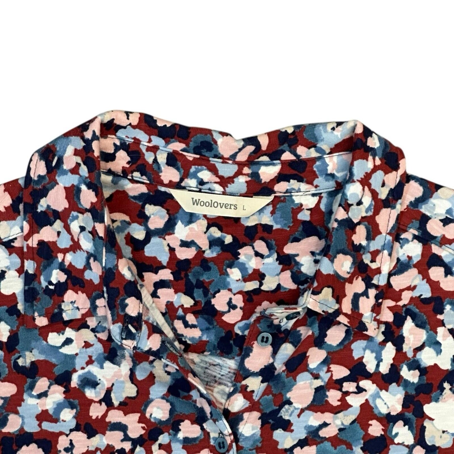 Woolovers Floral Shirt Women’s Large Multicoloured