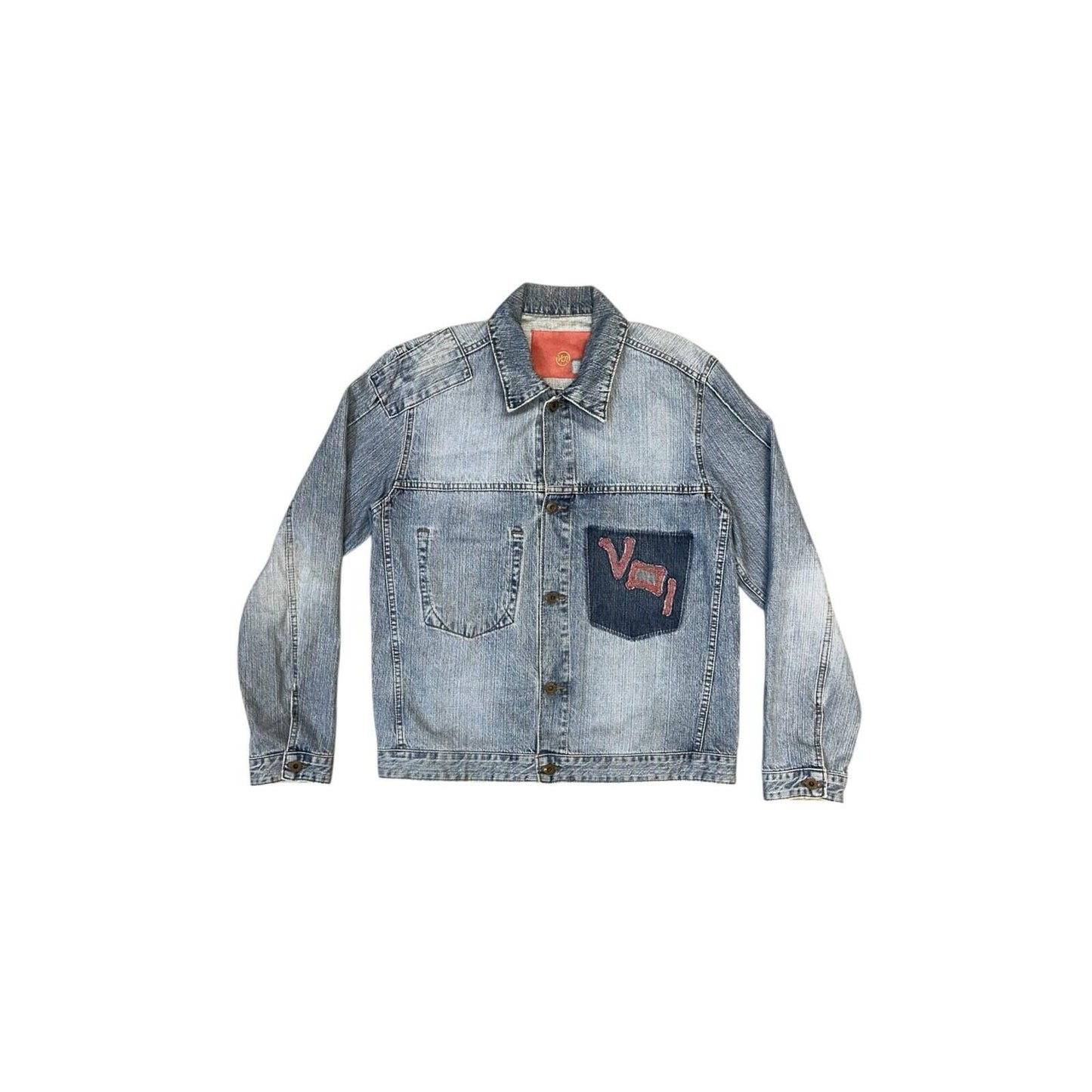 Vintage Voi Jeans Jacket Men’s Large Blue Denim