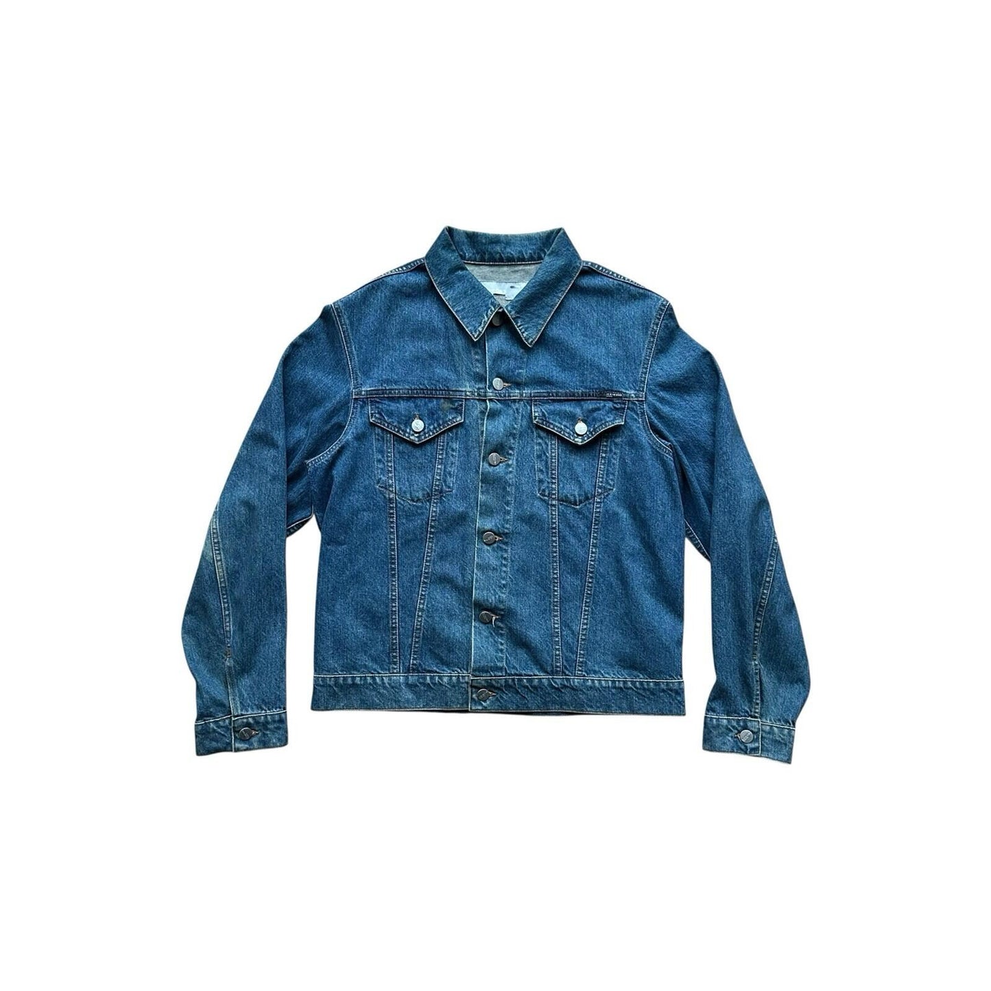Vintage Iceberg Denim Jacket Men’s Medium Blue Made In Italy
