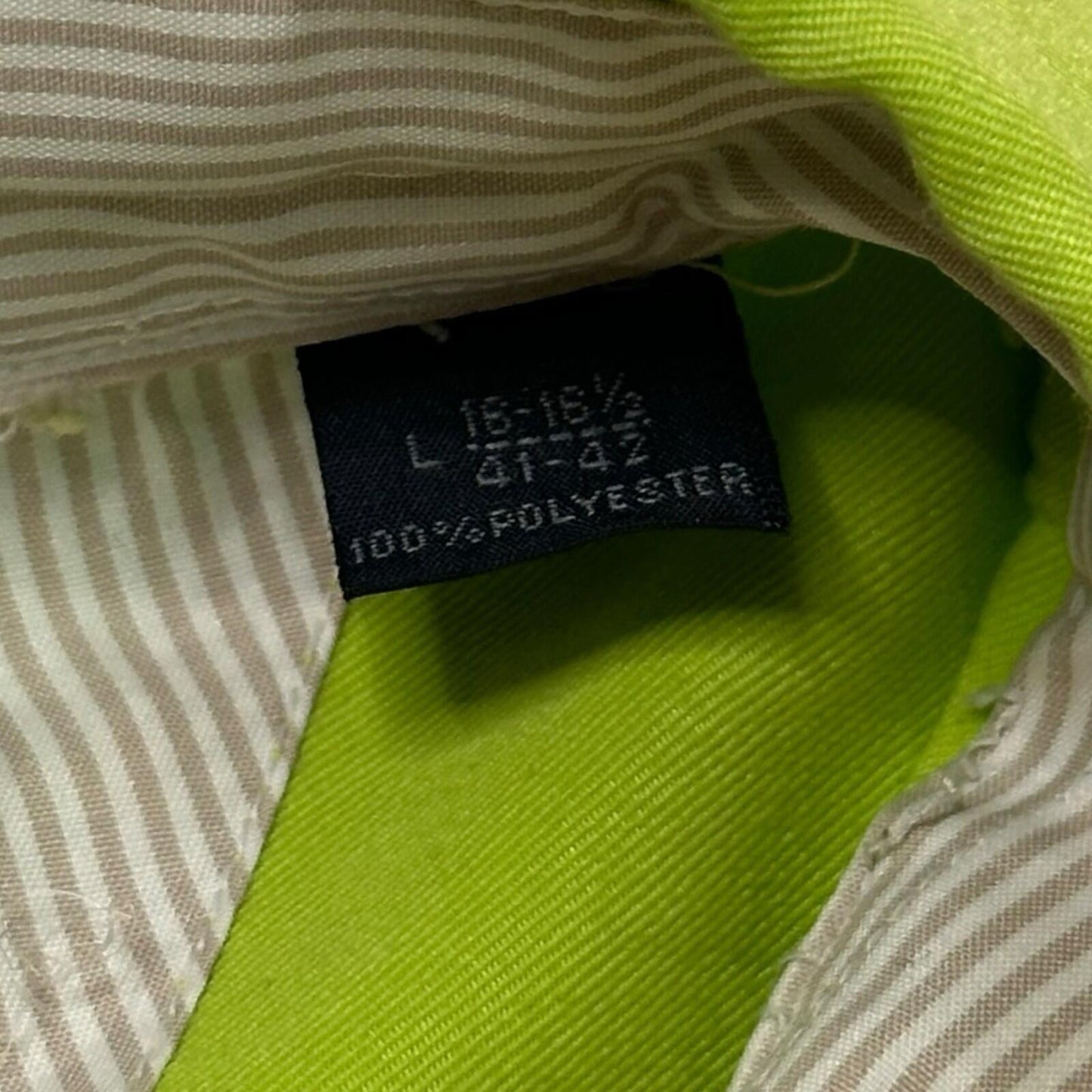 1980 Vintage Yves Saint Laurent Shirt Men’s Large Long Sleeve Lime Green