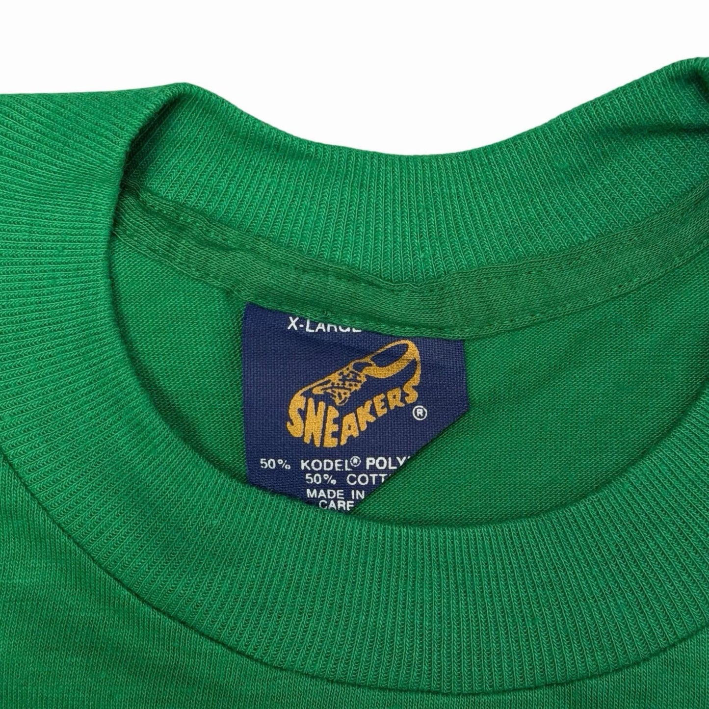 Vintage 80’s Auto Worker T-Shirt Men’s Green Single Stitch Made In USA