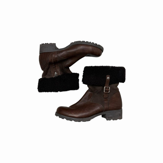 UGG Australia Bellvue 1914 Boot Brown Leather Women’s UK5.5