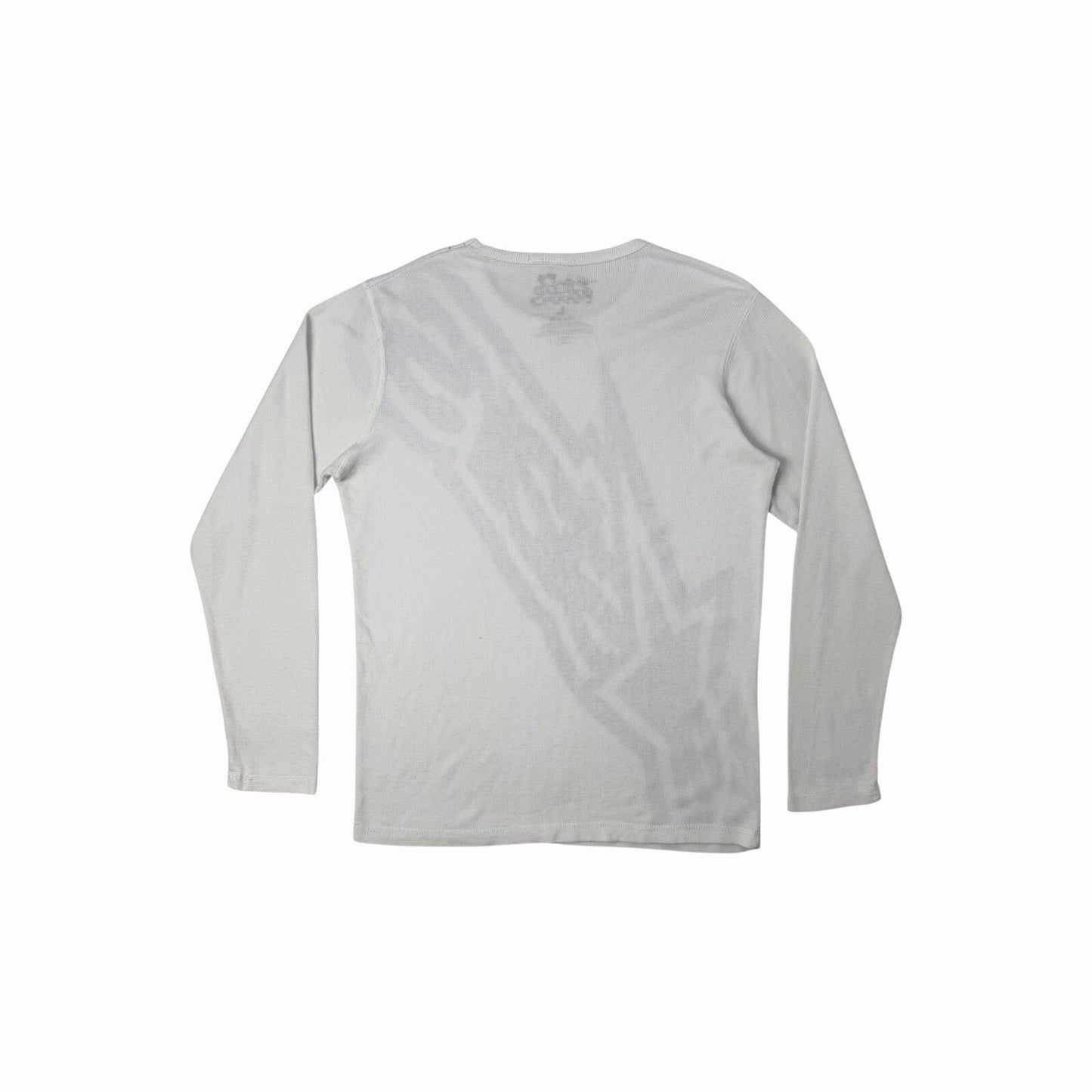 Vintage Alpinestars T-Shirt Long Sleeve Men’s XL White Jersey Knit Top 00’s Reto