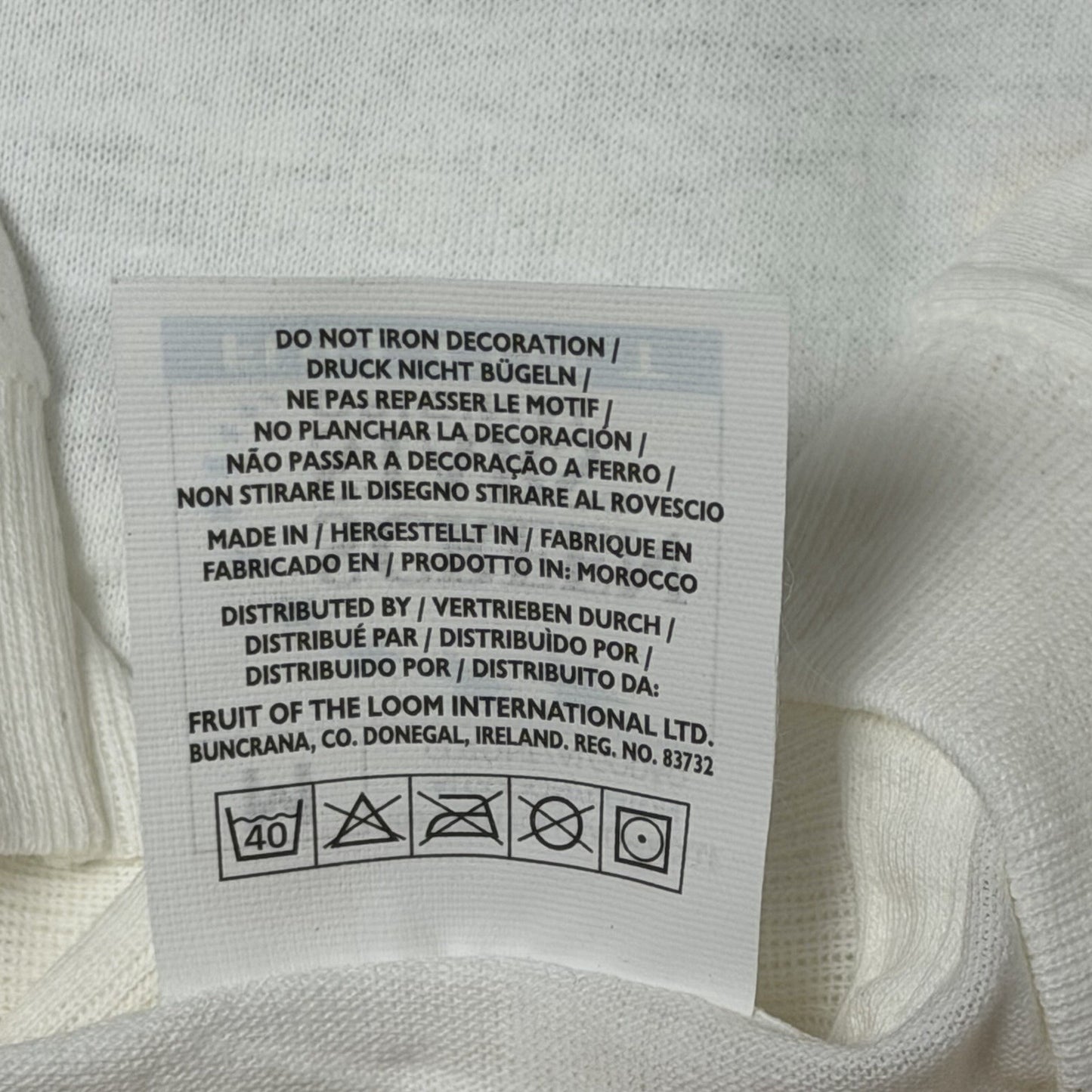 Deadstock Vintage Bart Simpson T-Shirt Men’s Medium White Screen Stars Tee Póg Mo Thón Ireland