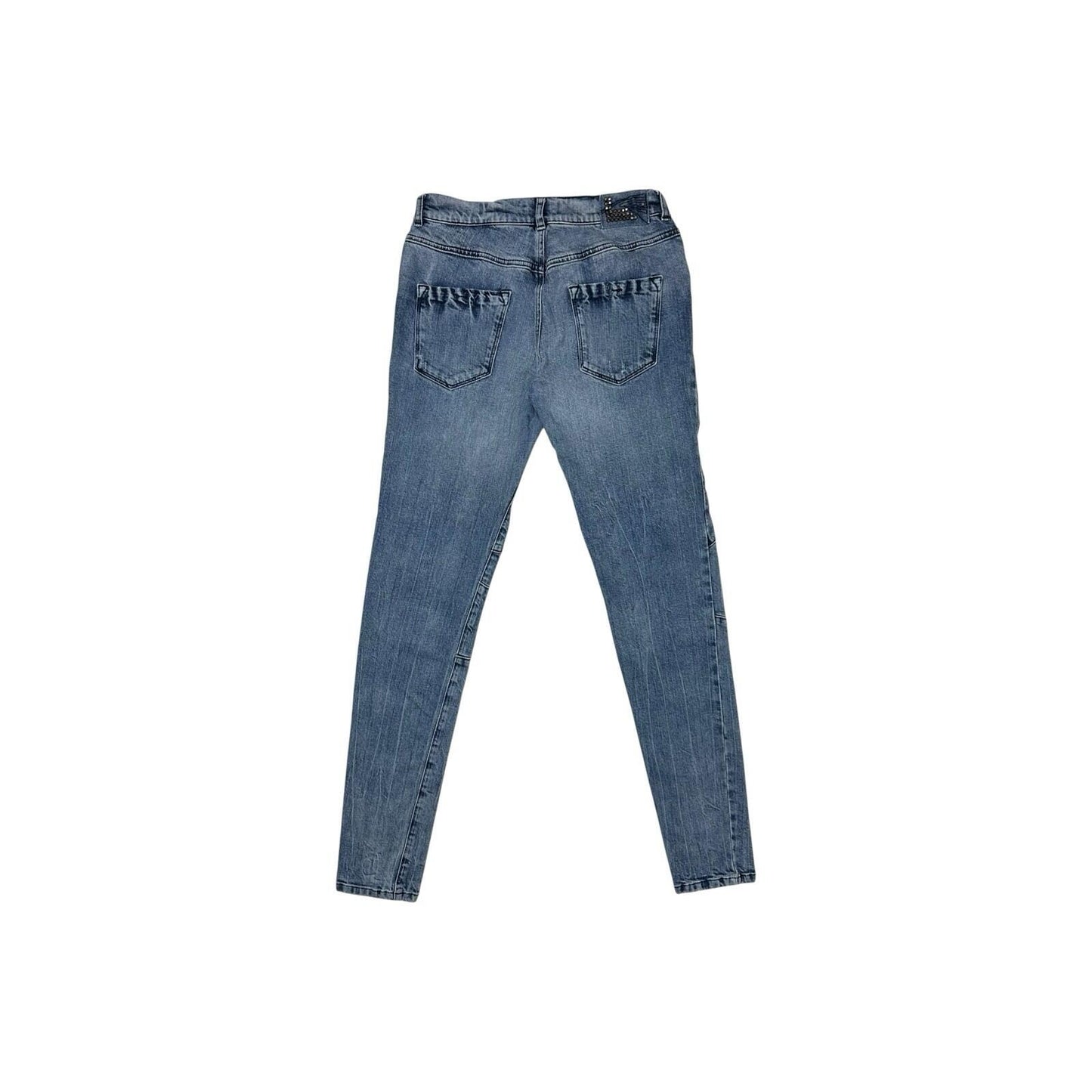 Vintage Diesel Biker Skinny Jeans Women’s 29w 32l Blue Denim Low Rise