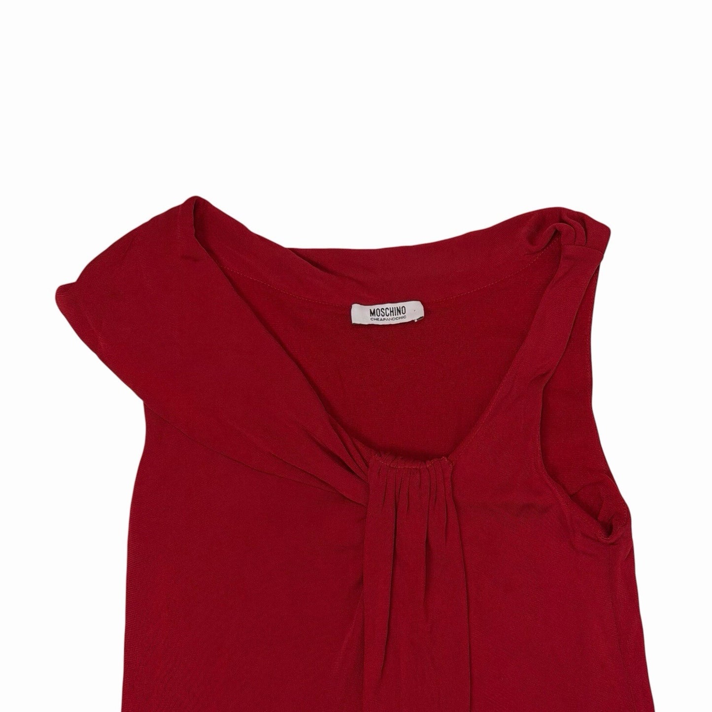 Vintage Moschino Cheap&Chic Dress Women’s Small Red Made In Italy
