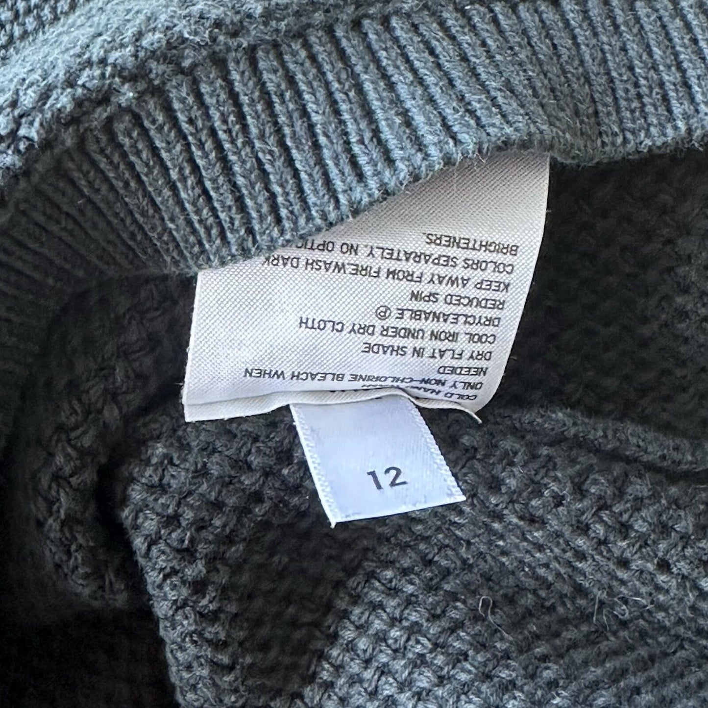 SS16 Uniqlo By Lemaire Knit Long Top Navy Blue Women’s UK12