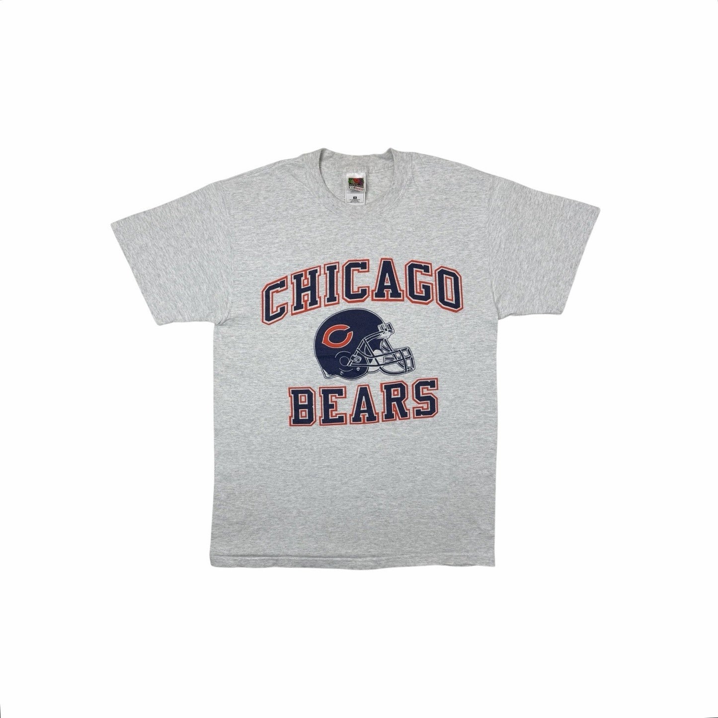 Vintage Chicago Bears Lofteez T-Shirt Men’s Medium Grey NFL Graphic Print 90’s