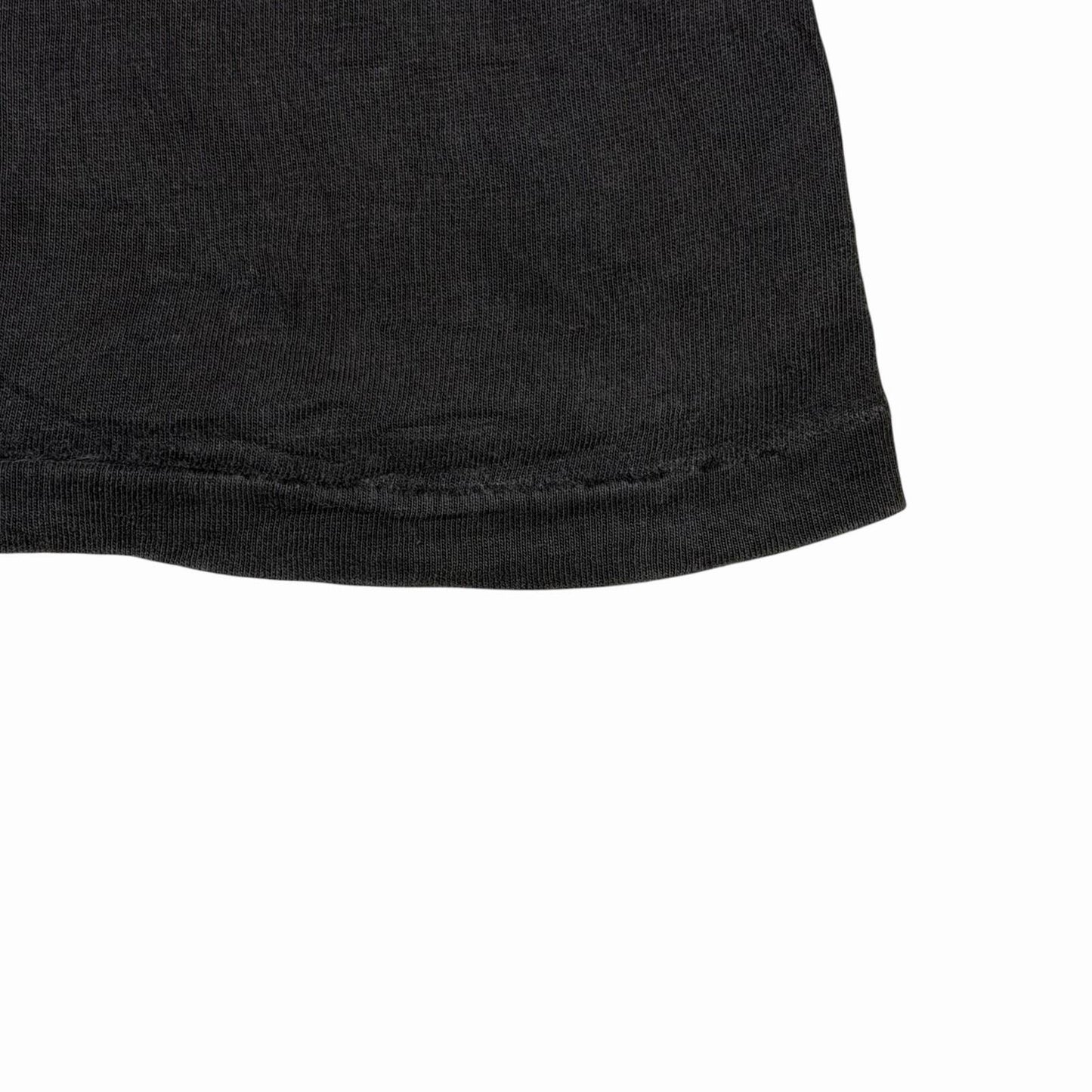 Vintage 90’s Hanes Oxfam America T-Shirt Men’s Medium Black Single Stitch