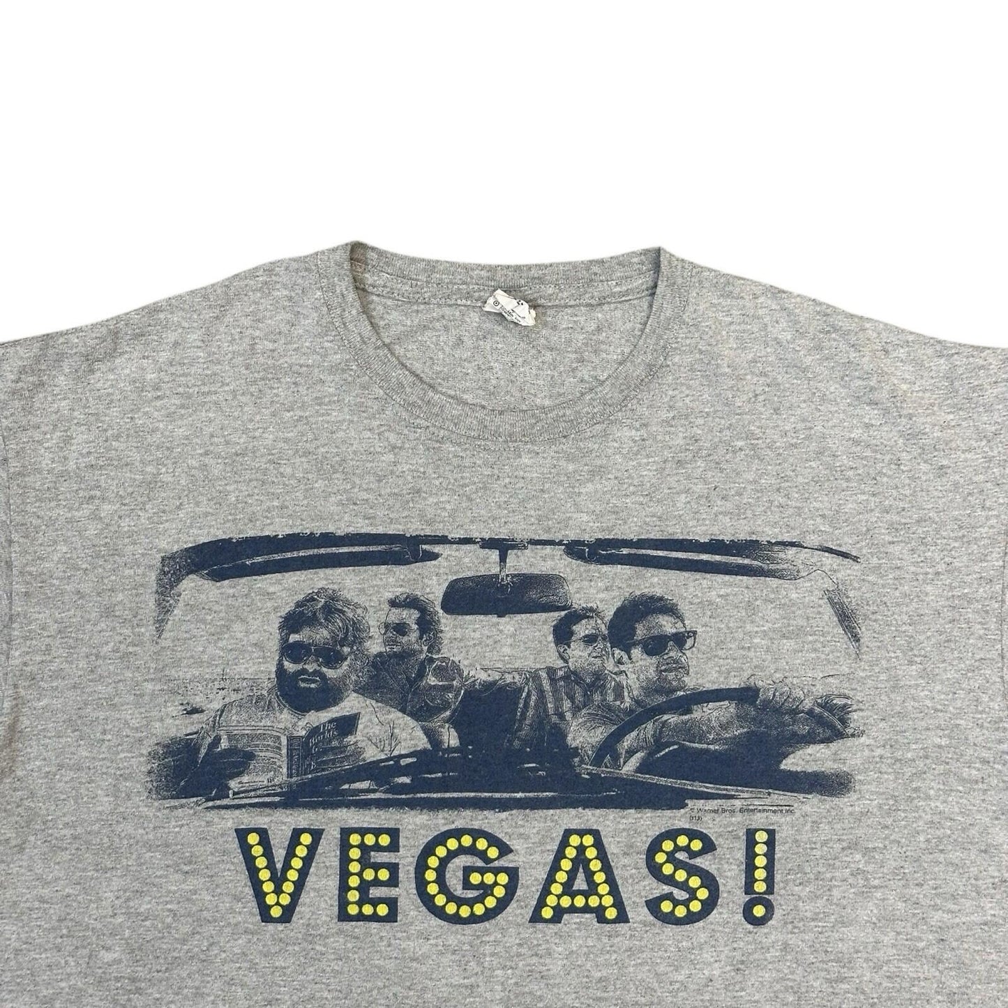 00’s The Hangover Movie T-Shirt Men’s XL Grey Anvil Film Memorabilia Warner Bros