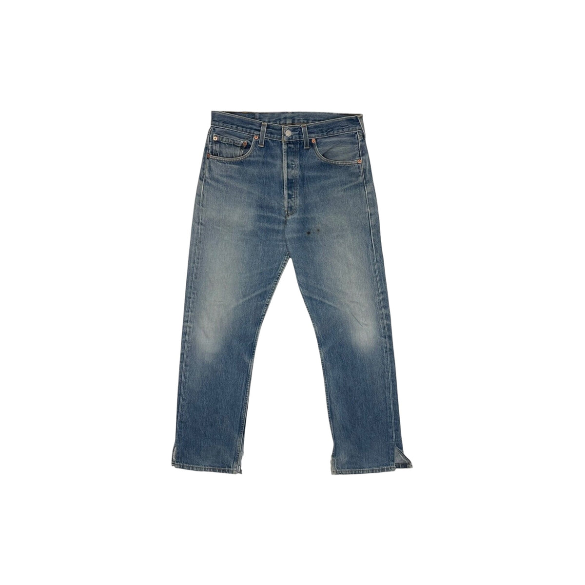 Vintage Levi's 501 Jeans Men's 32w 30l Blue Denim Made In UK 90's Retro