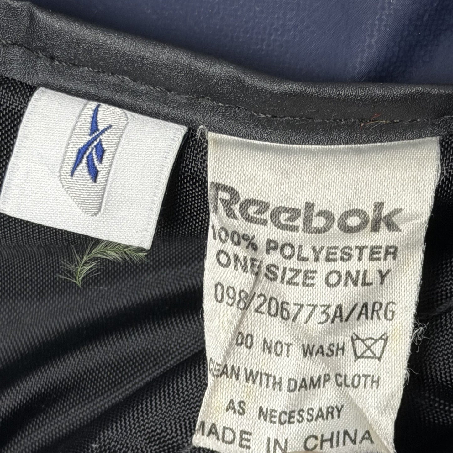 Vintage Reebok Cross Body Rucksack Navy Blue Unisex 90’s Retro Backpack